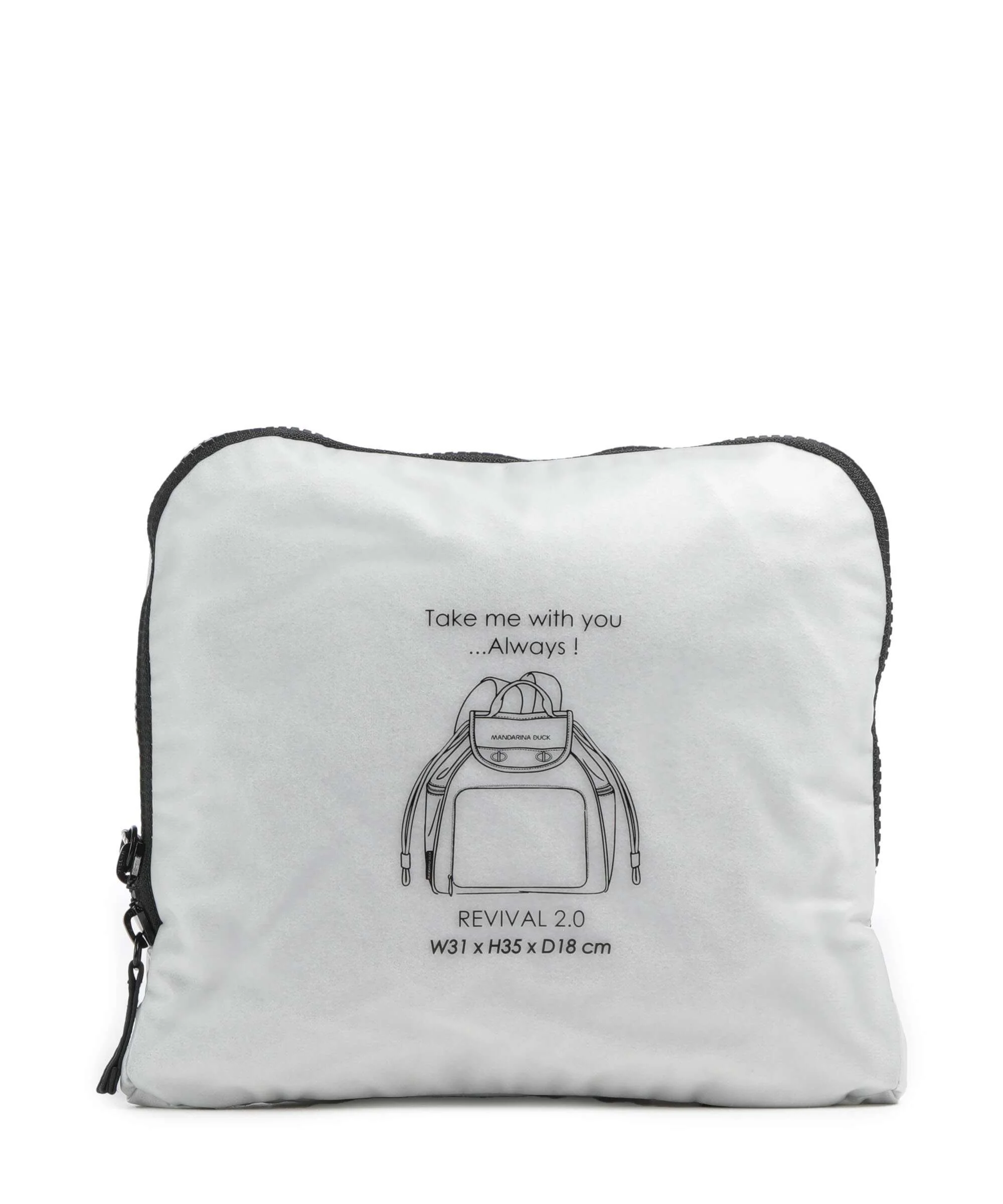 Mandarina Duck Revival 2.0 Plecak nero - Image 6