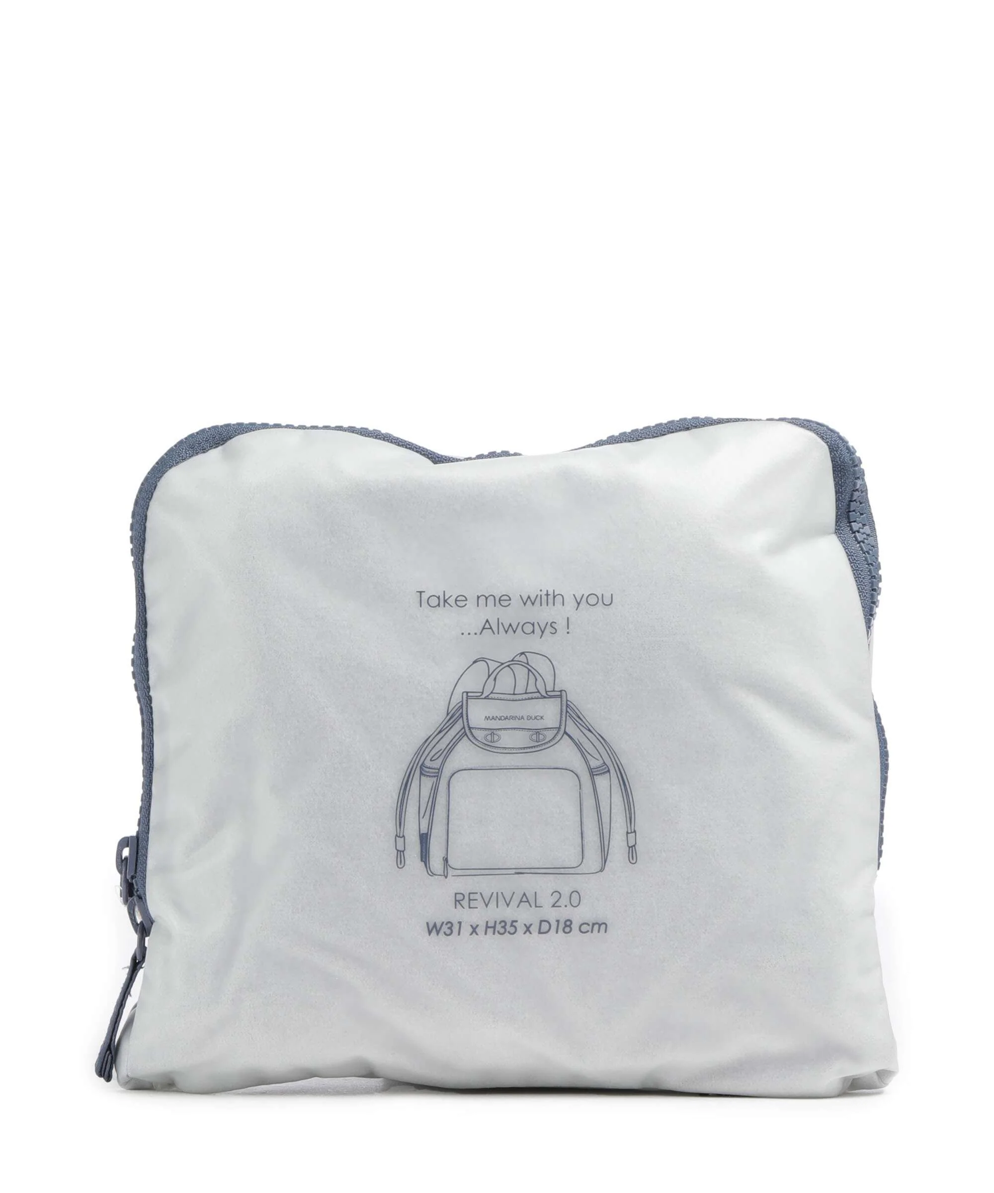 Mandarina Duck Revival 2.0 Plecak vintage indigo - Image 6