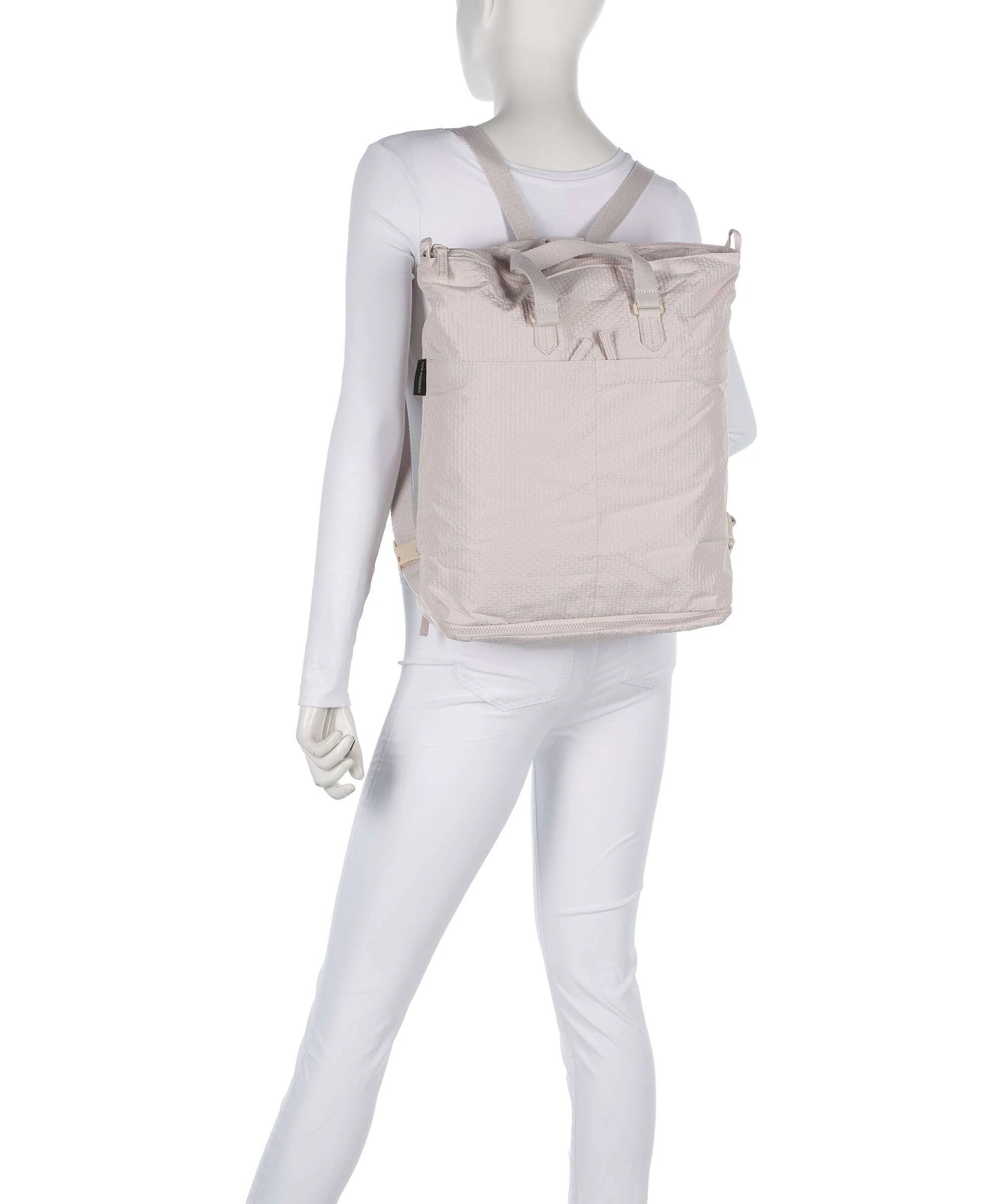 Mandarina Duck Revival 2.0 Plecak-torba white mocha - Image 3