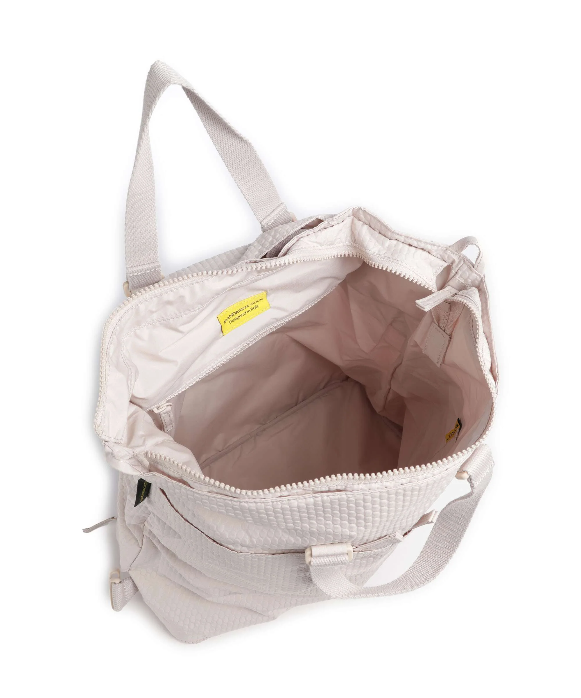 Mandarina Duck Revival 2.0 Plecak-torba white mocha - Image 7