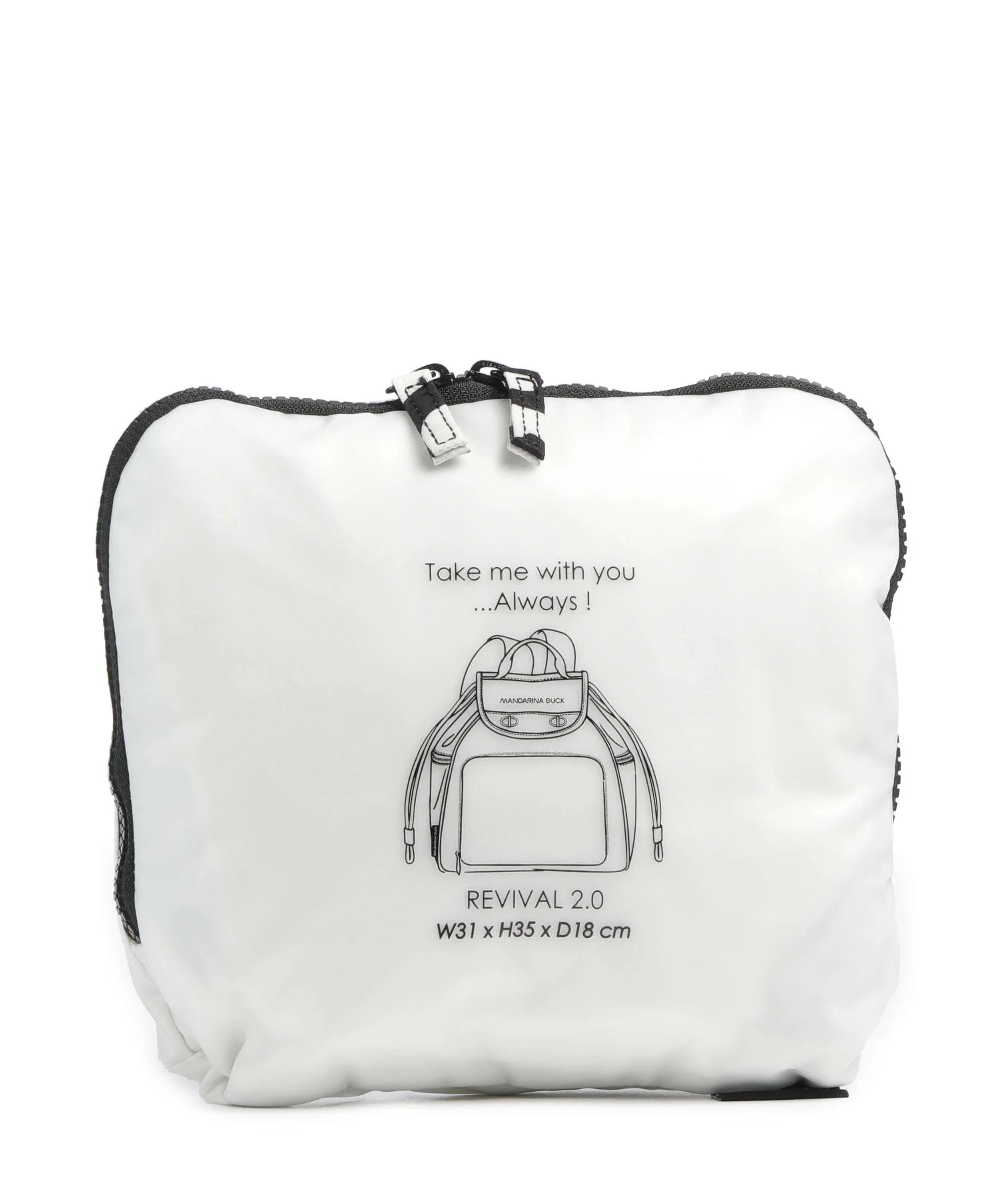 Mandarina Duck Revival Moire Plecak moire - Image 6