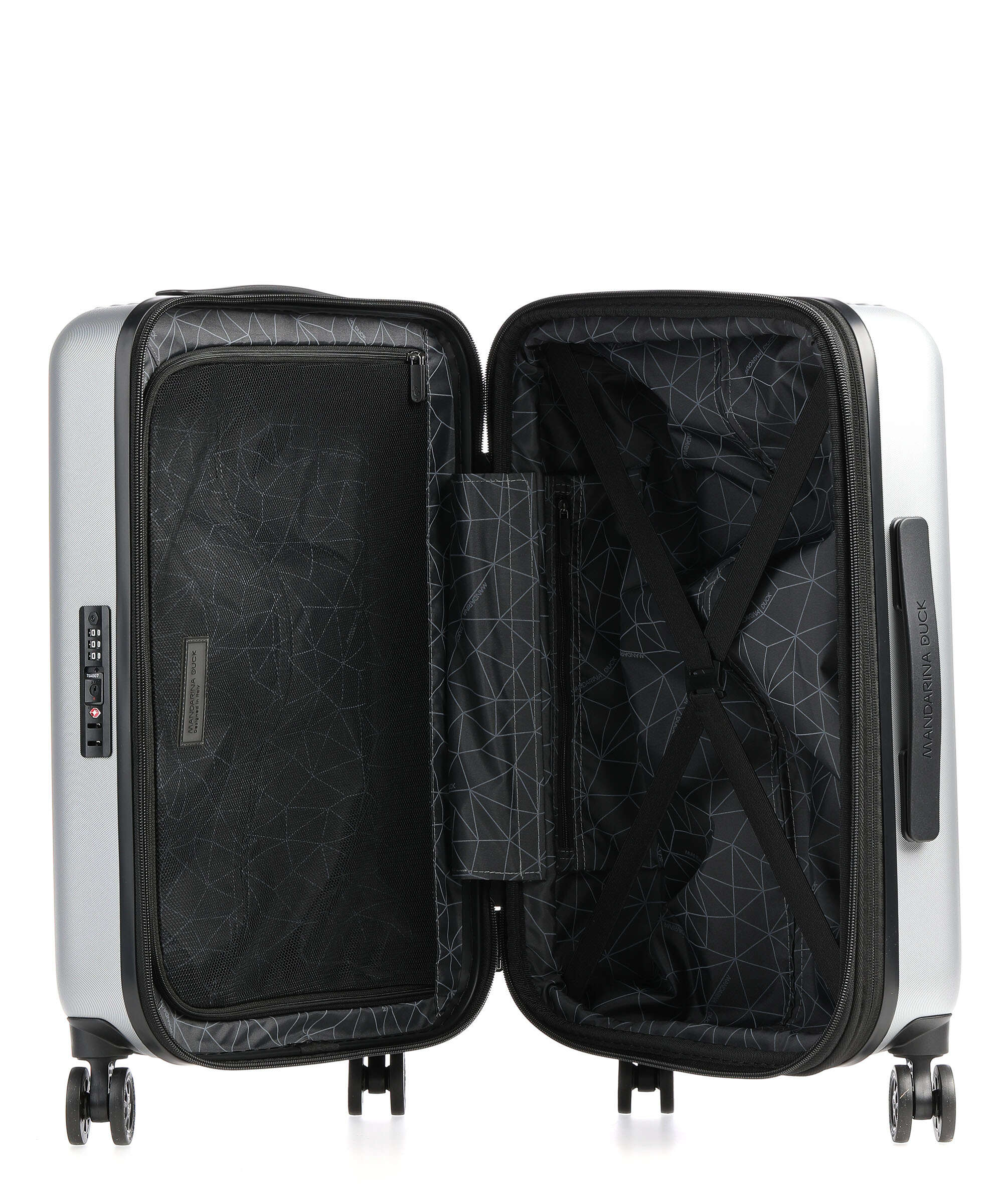 Mandarina Duck Tank Case Walizka na 4 kołach grigio - Image 6
