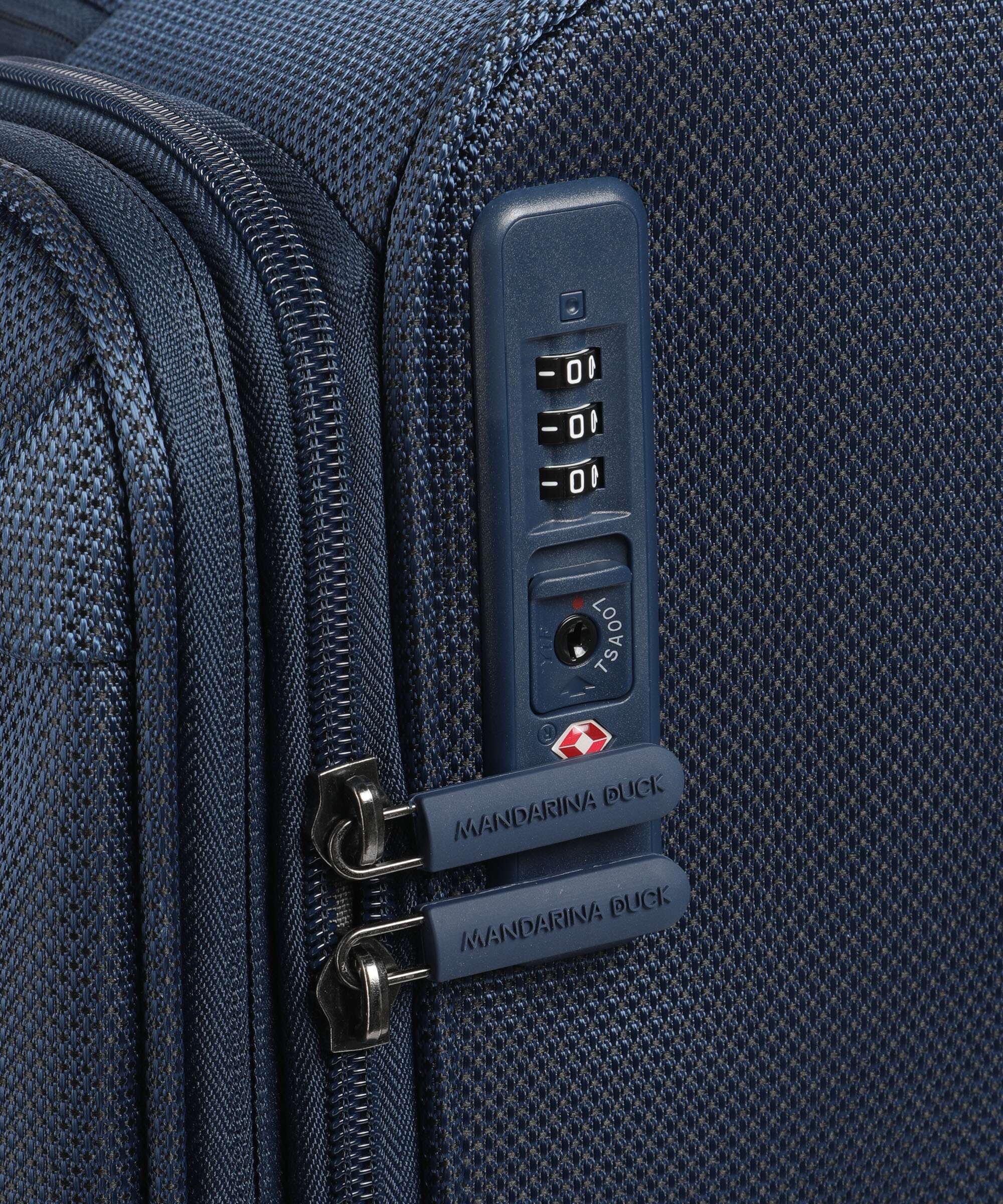 Mandarina Duck Zephyr Walizka na 4 kołach dress blue - Image 3