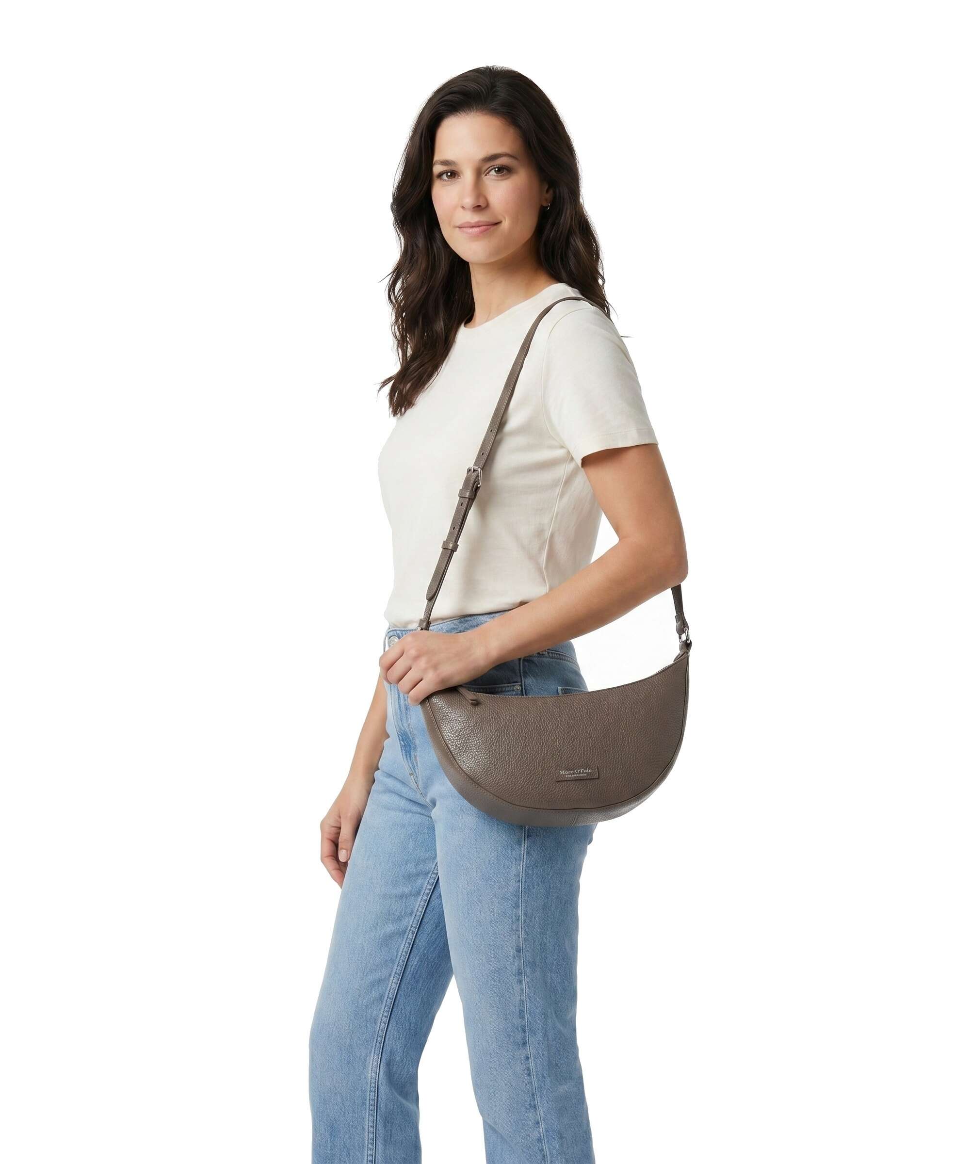 Marc O'Polo Bellina M Torba przez ramię faded brown - Image 3