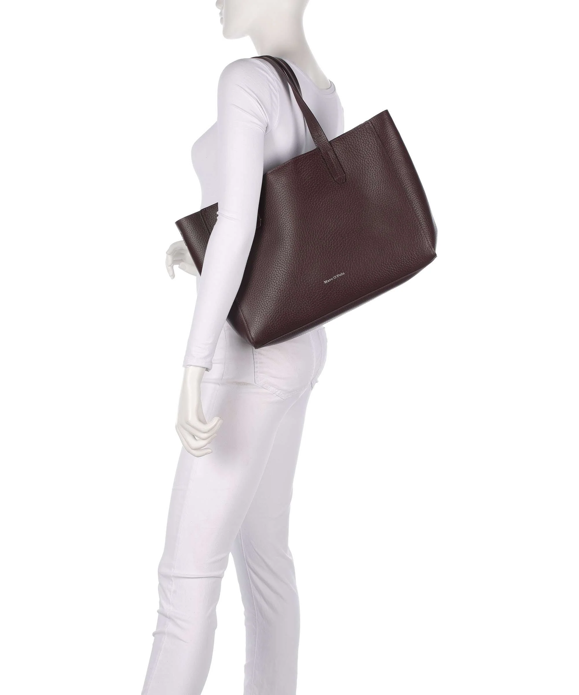 Marc O'Polo Busin M Torba na zakupy dark aubergine - Image 3