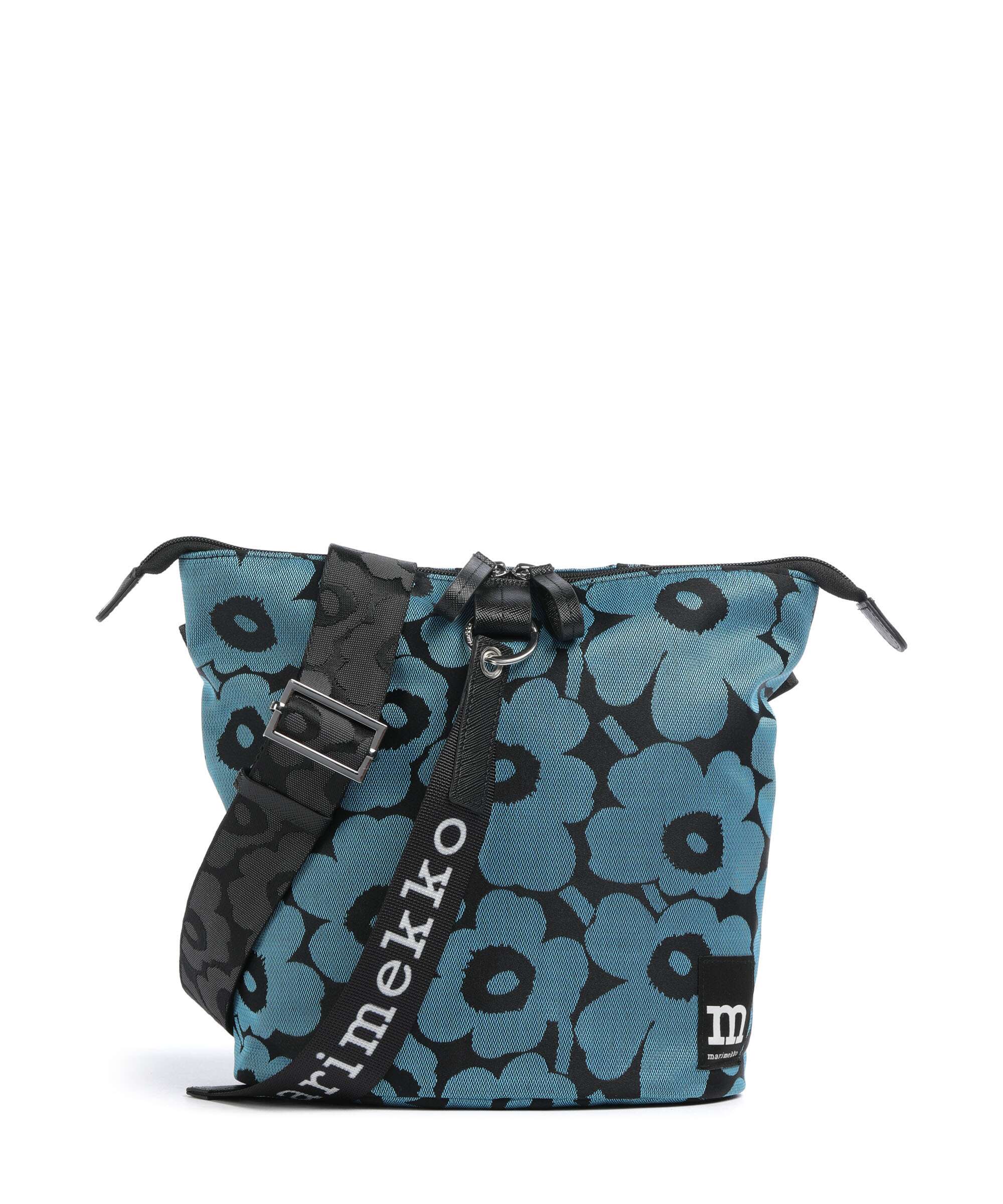 Marimekko Carry All Unikko Torba przez ramię blue/black