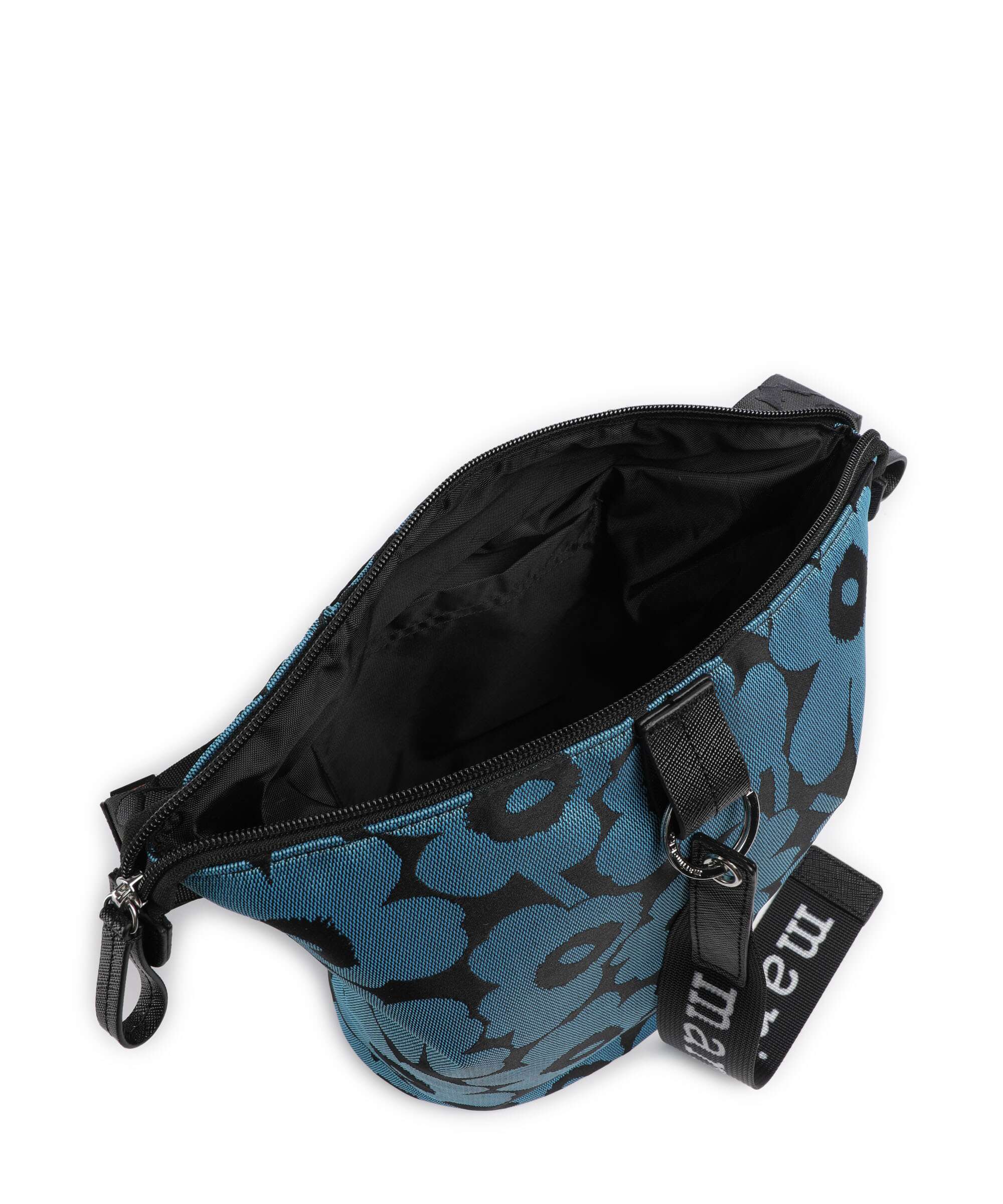 Marimekko Carry All Unikko Torba przez ramię blue/black - Image 5