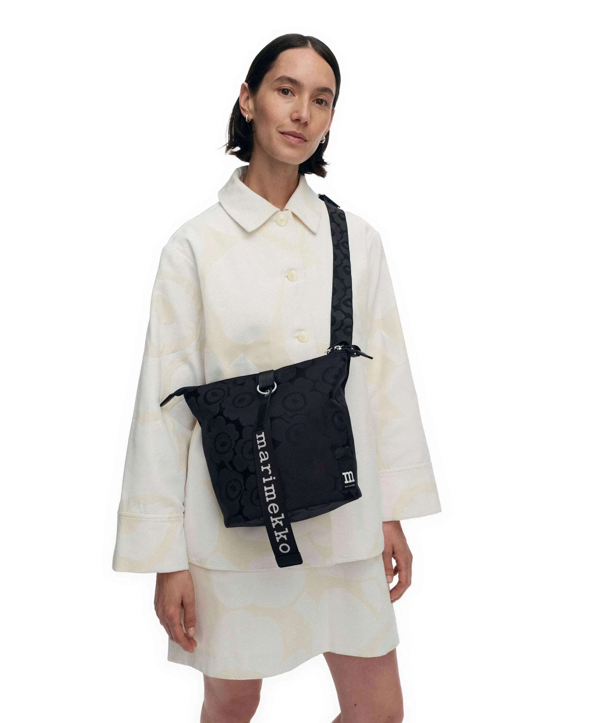 Marimekko Carry All Unikko Torba przez ramię blue/dark blue - Image 3