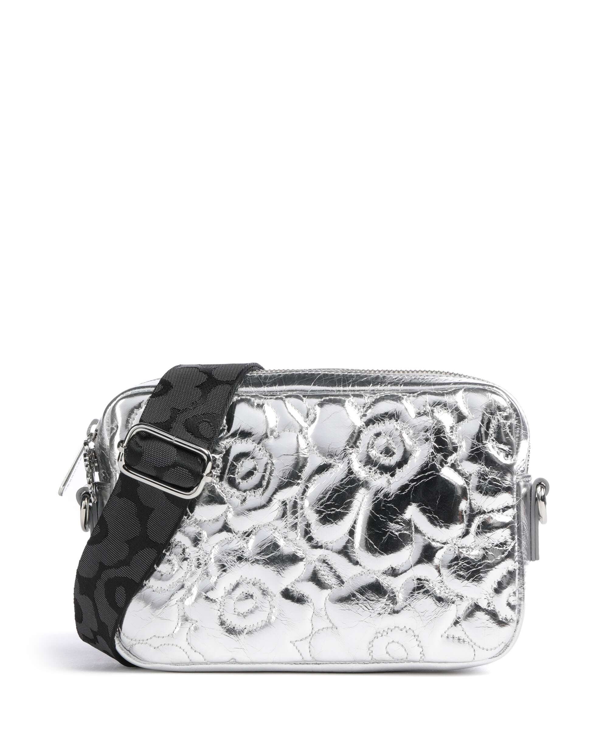 Marimekko Gratha Soft Unikko Torba przez ramię silver