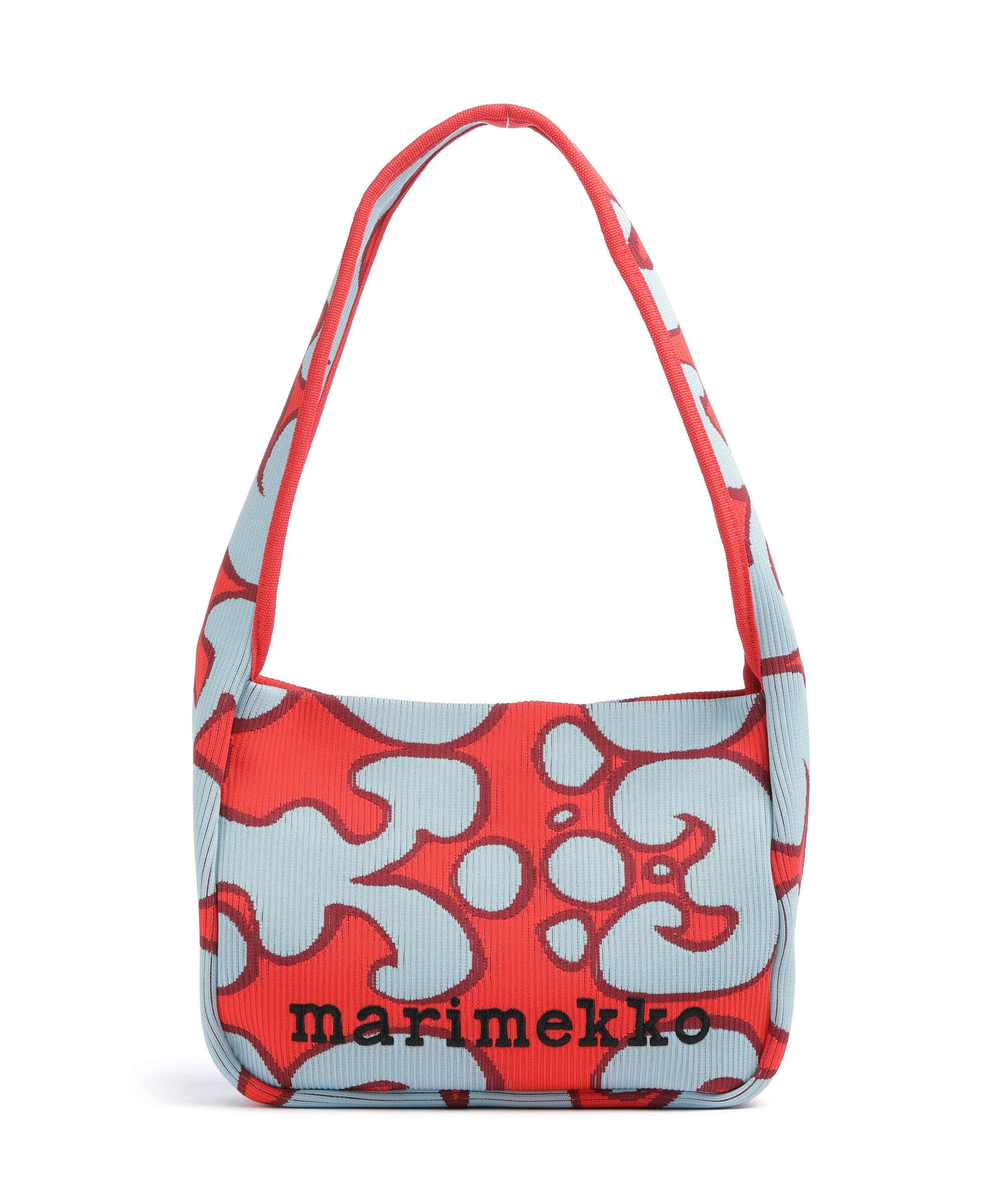 Marimekko Knitted Keidas Torba na ramię light blue/red