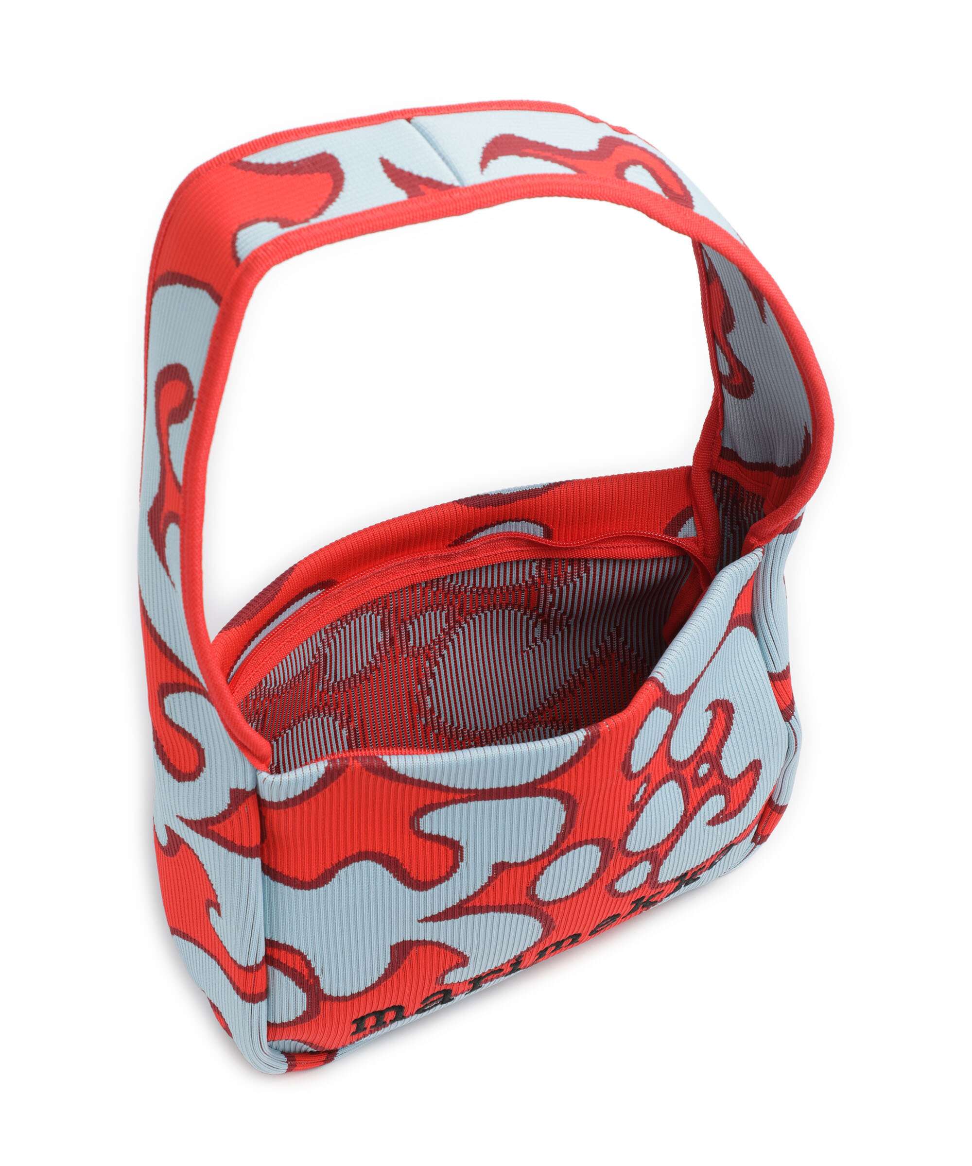 Marimekko Knitted Keidas Torba na ramię light blue/red - Image 5