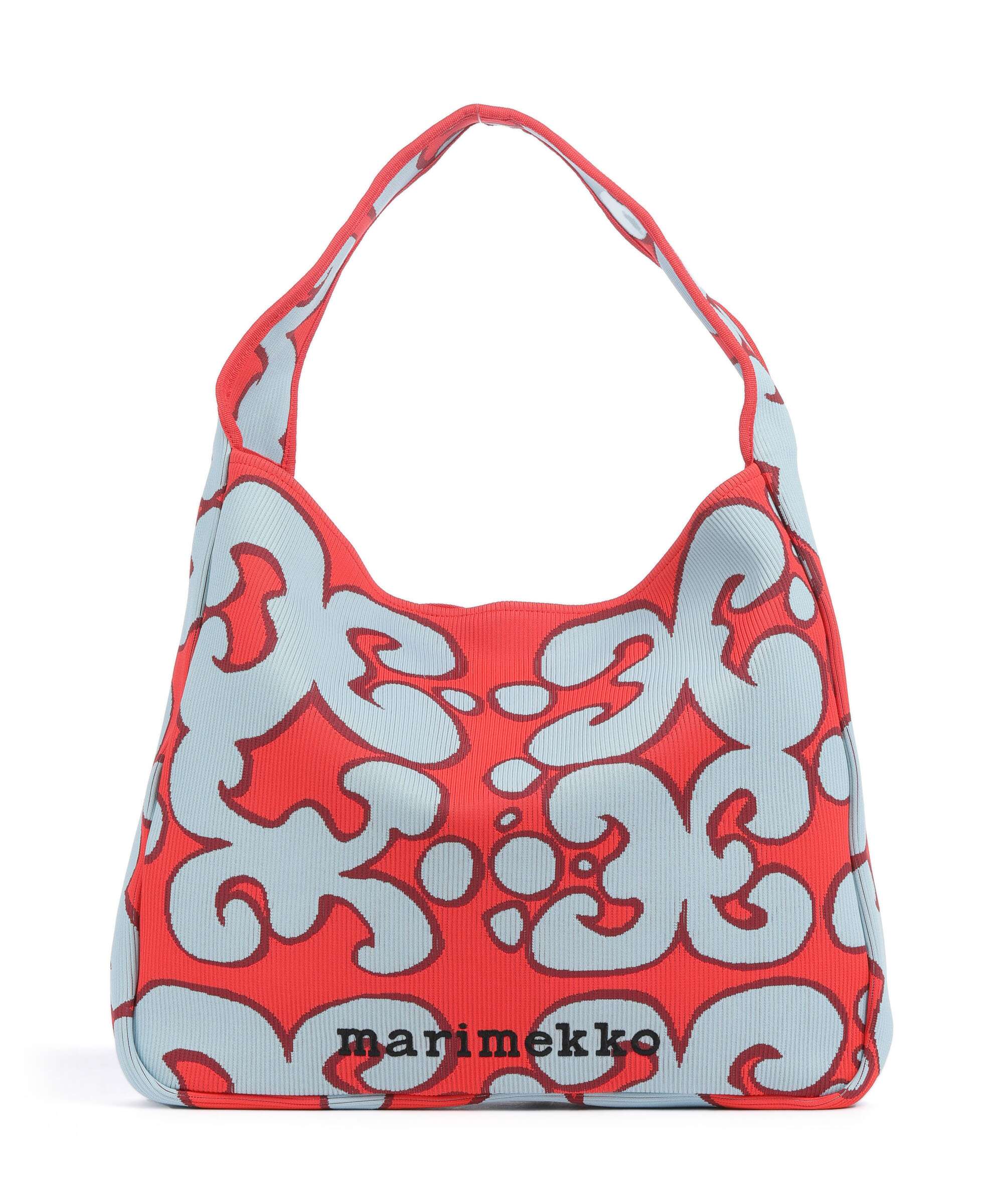 Marimekko Knitted Keidas Torebka worek light blue/red