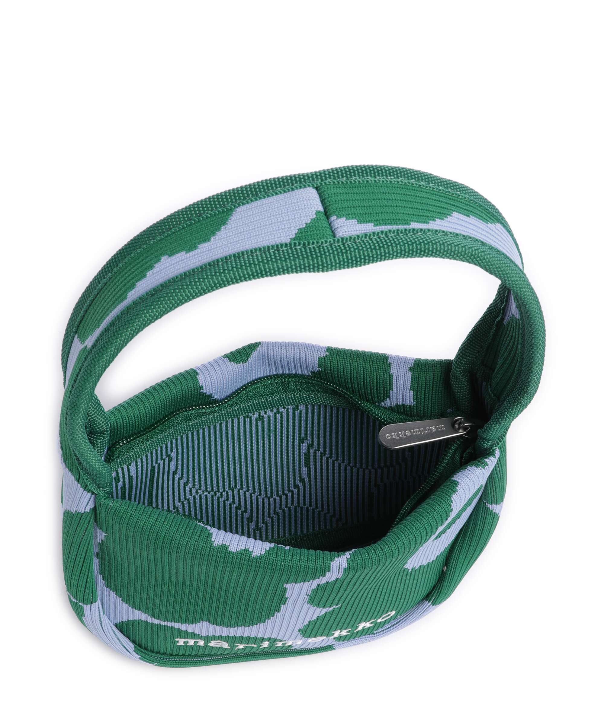 Marimekko Knitted Unikko Torebka dark green/blue - Image 6