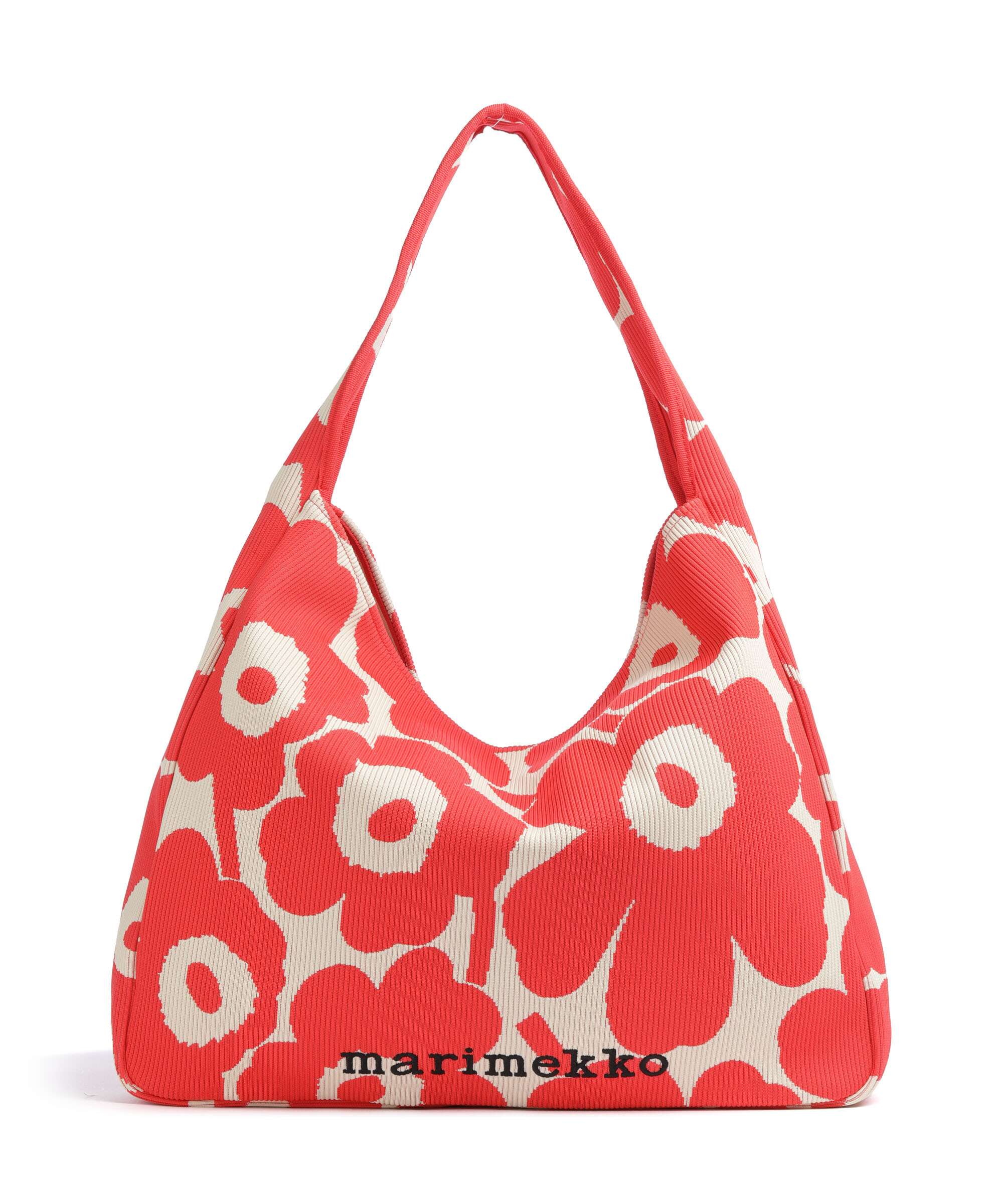 Marimekko Knitted Unikko Torebka worek pink/beige