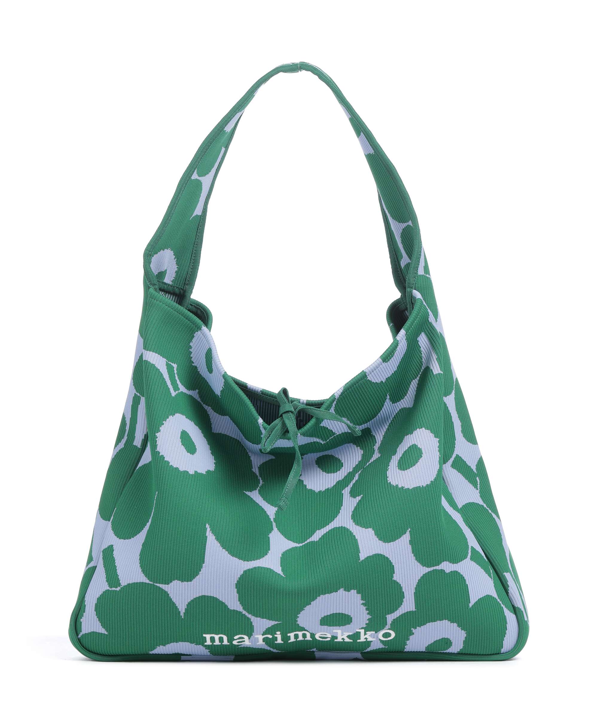 Marimekko Knitted Unikko Torebka worek dark green/blue