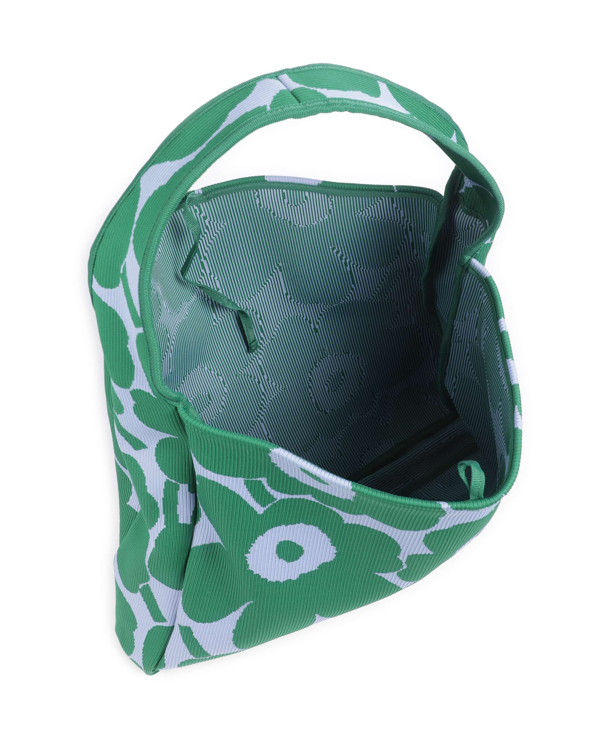 Marimekko Knitted Unikko Torebka worek dark green/blue - Image 5