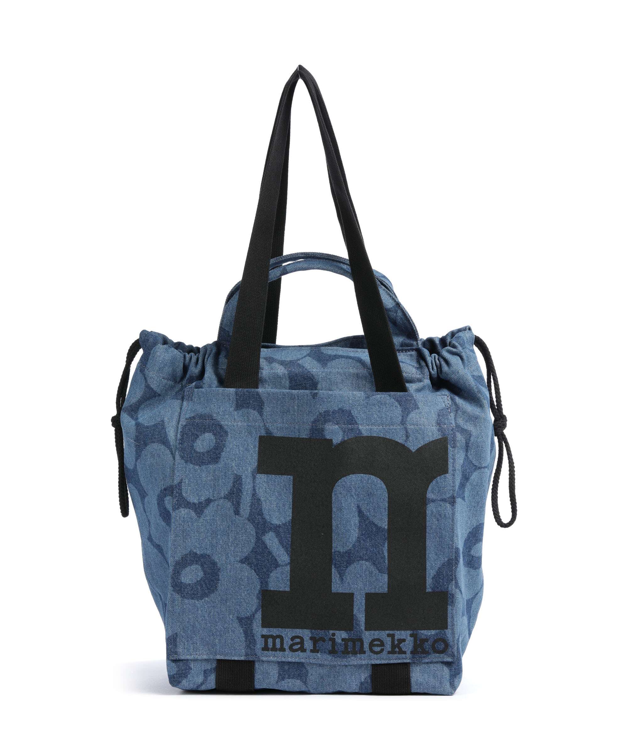 Marimekko Mono City Unikko Torba na zakupy mid indigo