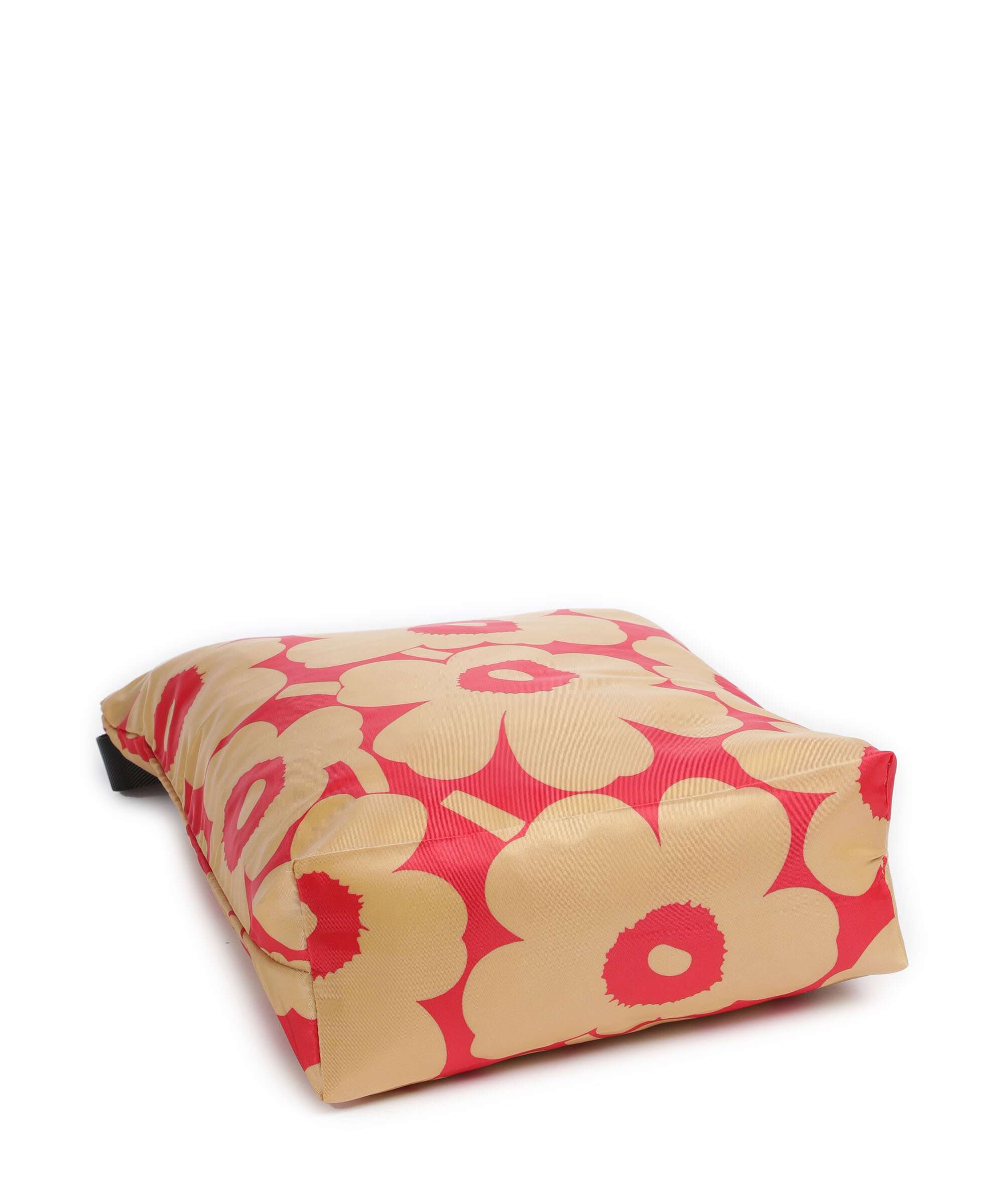 Marimekko Neat Unikko M Torebka worek light brown/red - Image 4