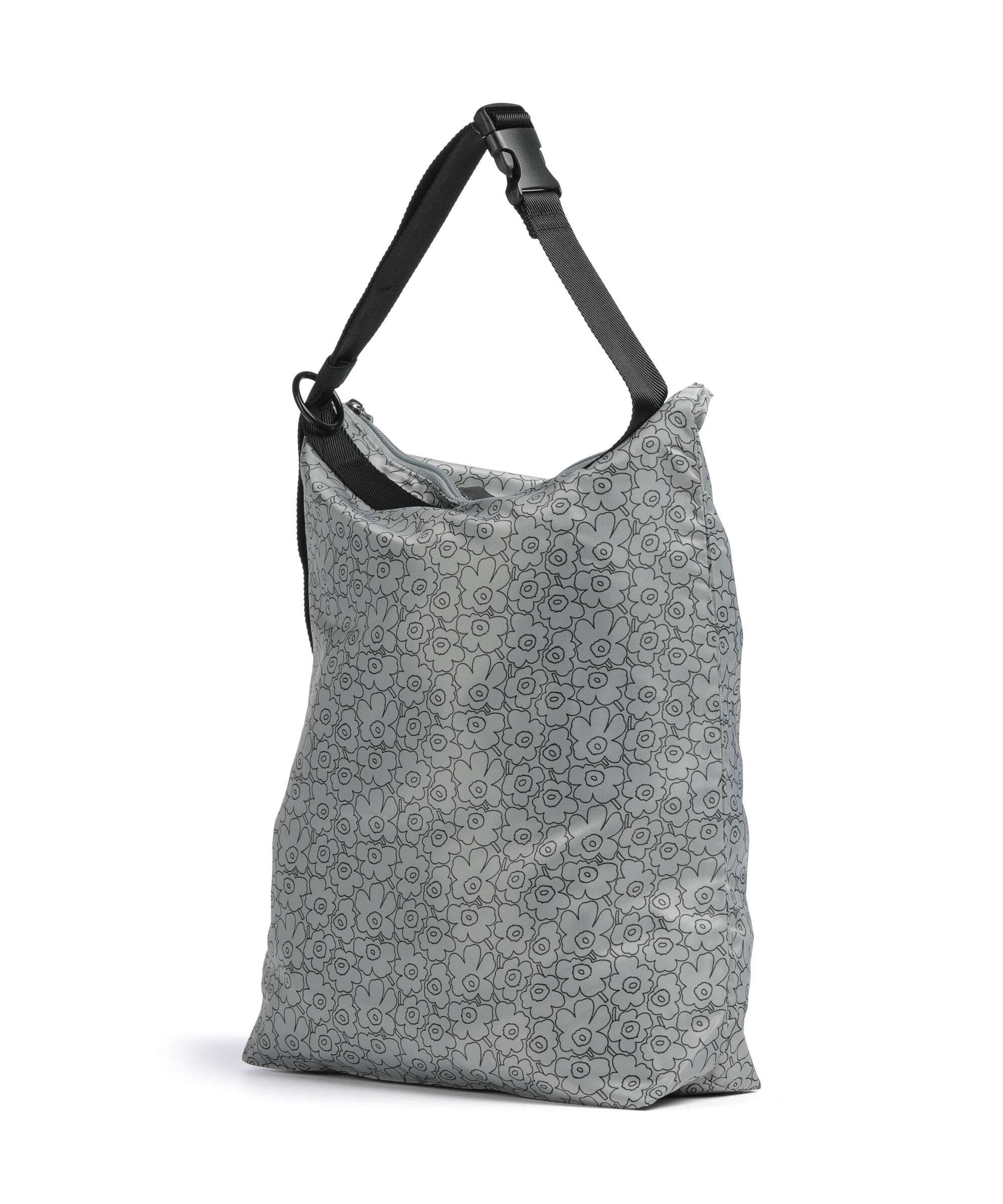 Marimekko Neat Unikko Piirto M Torebka worek grey/black - Image 2