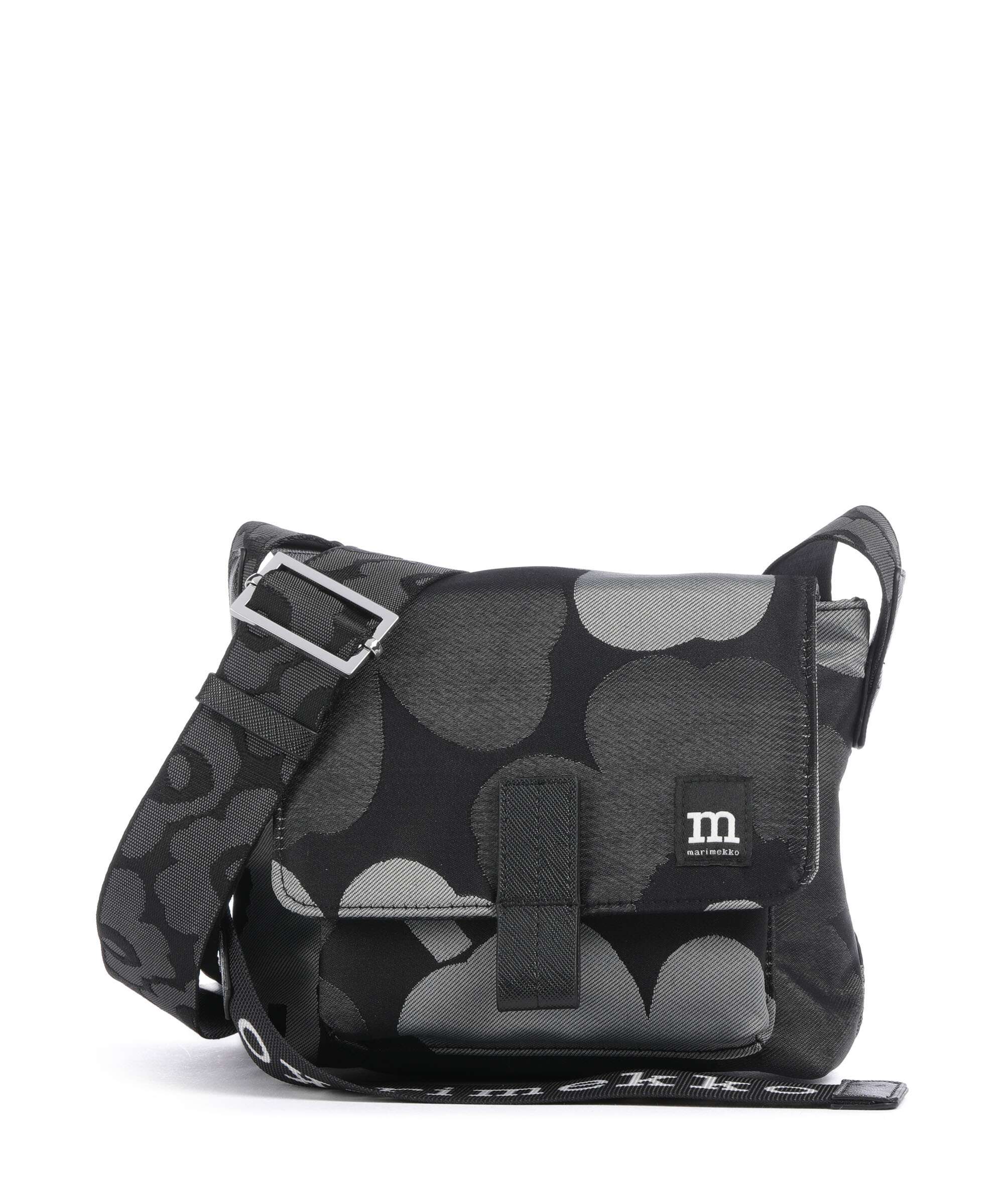 Marimekko Unikko Mini Torba przez ramię grey/dark grey/black