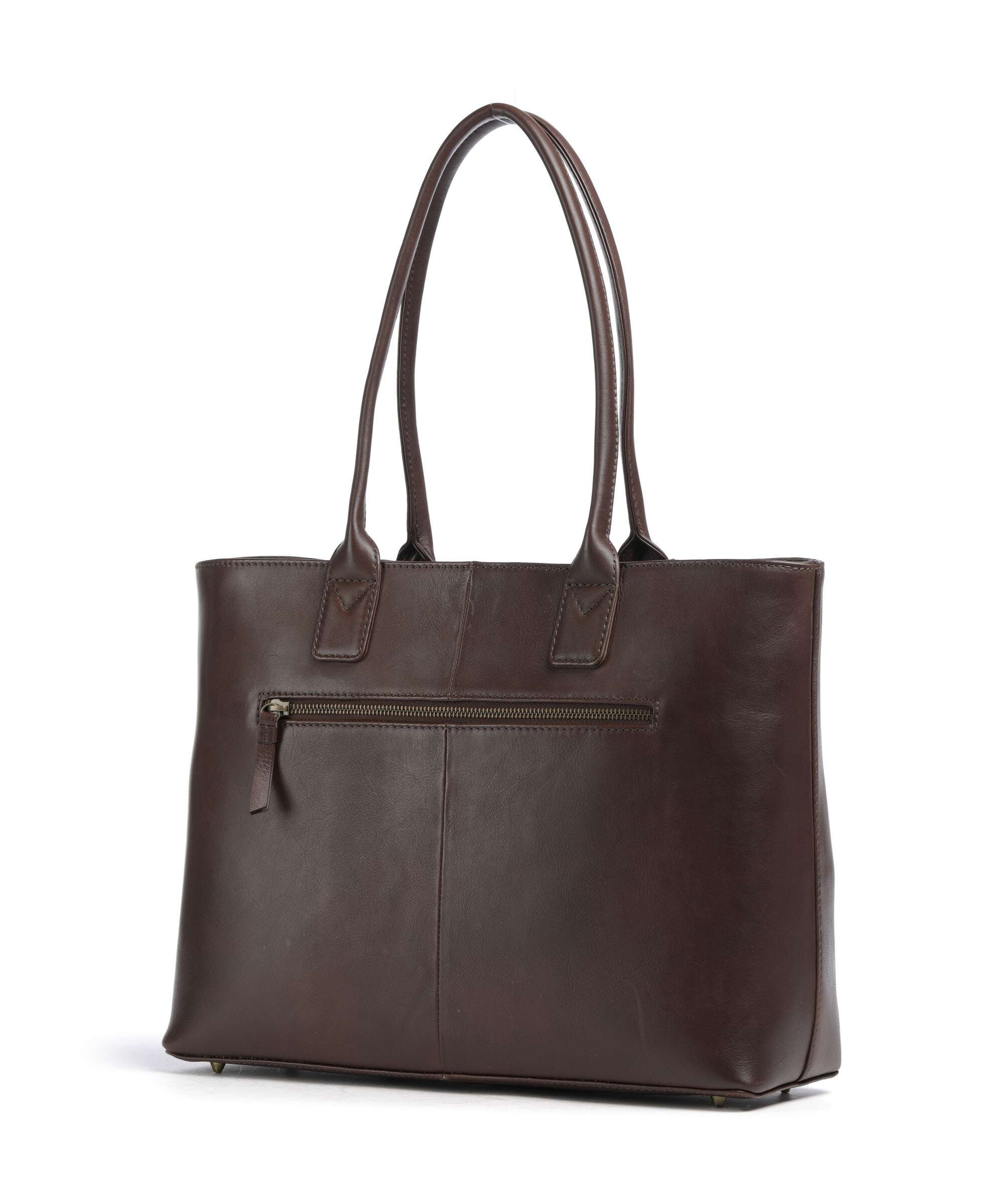 Markberg Saya Torba na zakupy dark brown/gold - Image 2