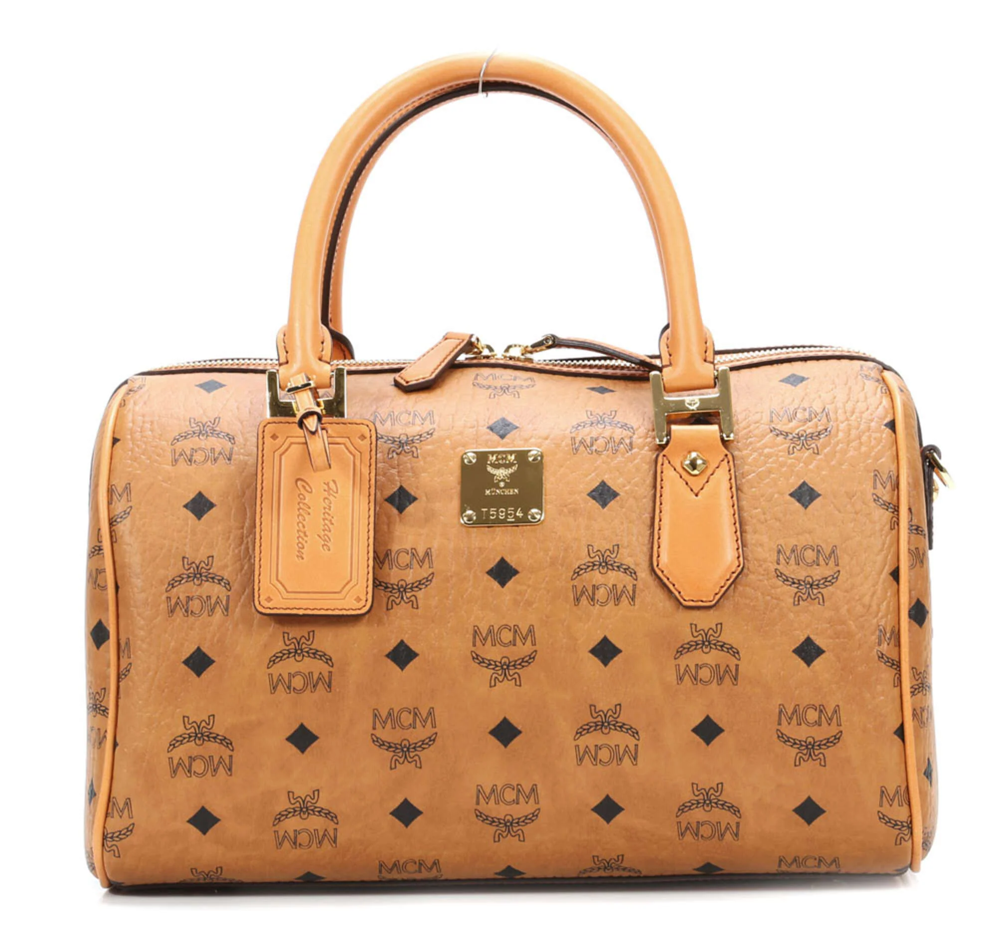MCM Torebka cognac