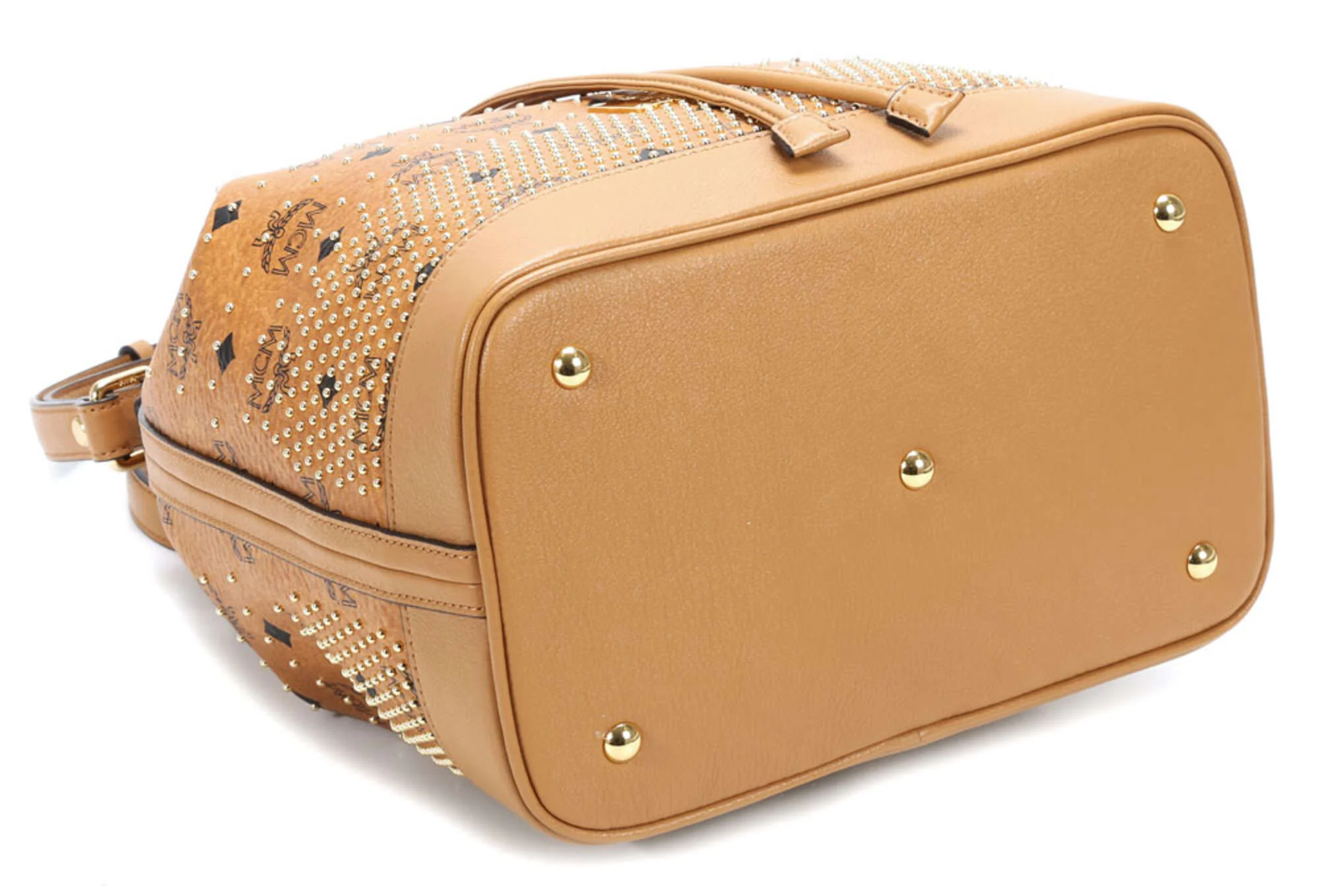 MCM Torebka worek cognac - Image 4