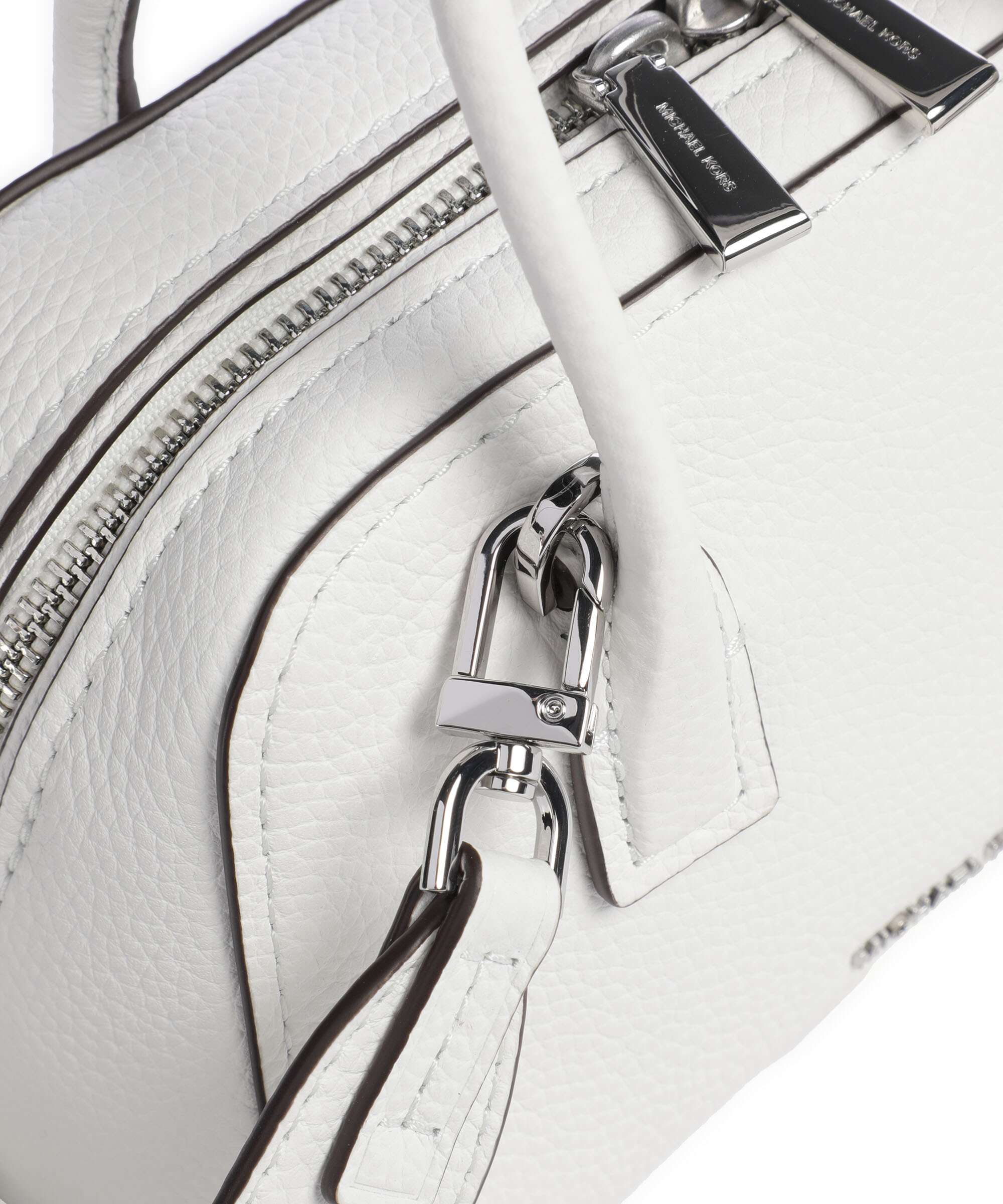 Michael Kors Ashton Torba przez ramię optic white - Image 4