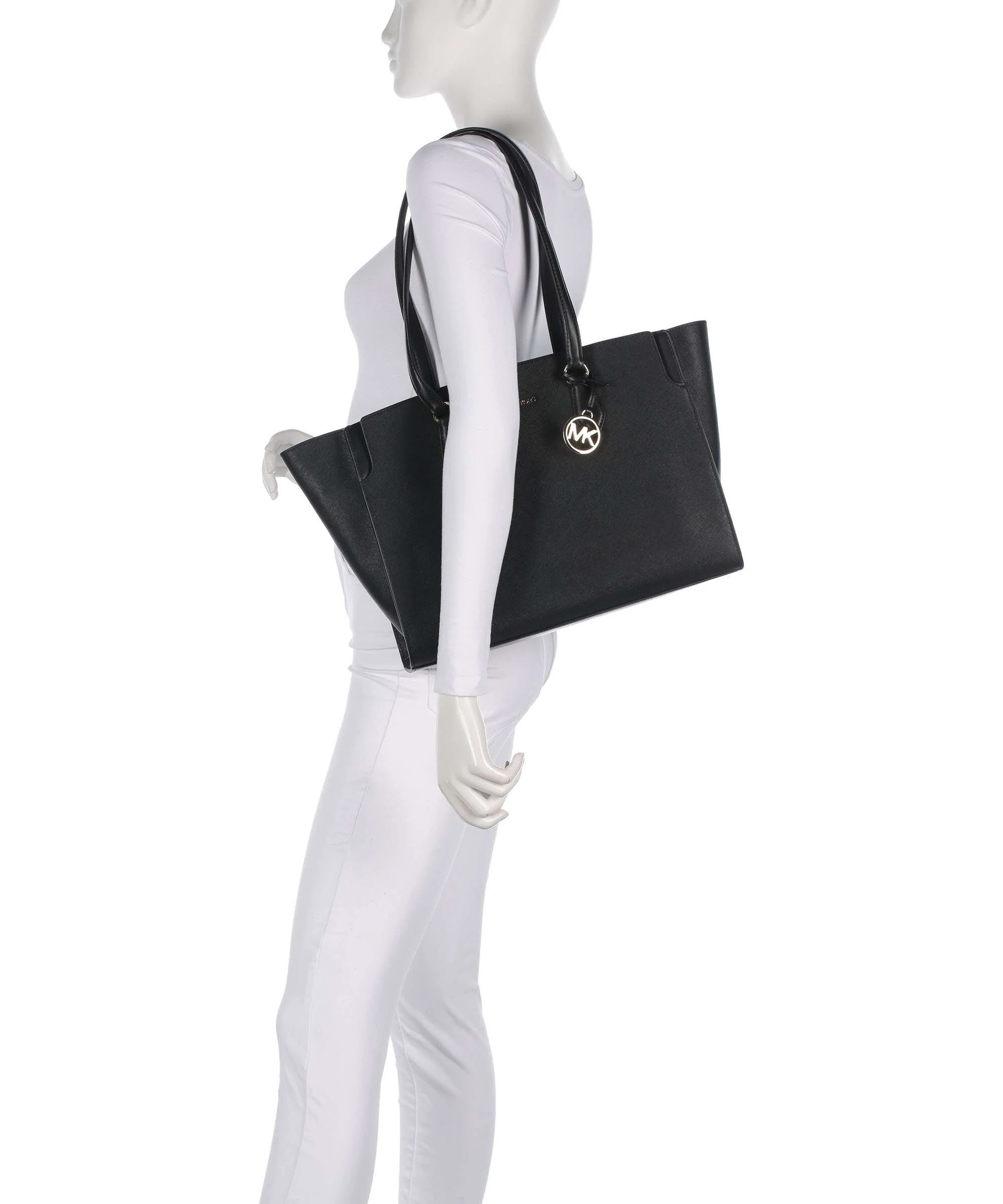 Michael Kors Becca Large Torba na zakupy black - Image 3