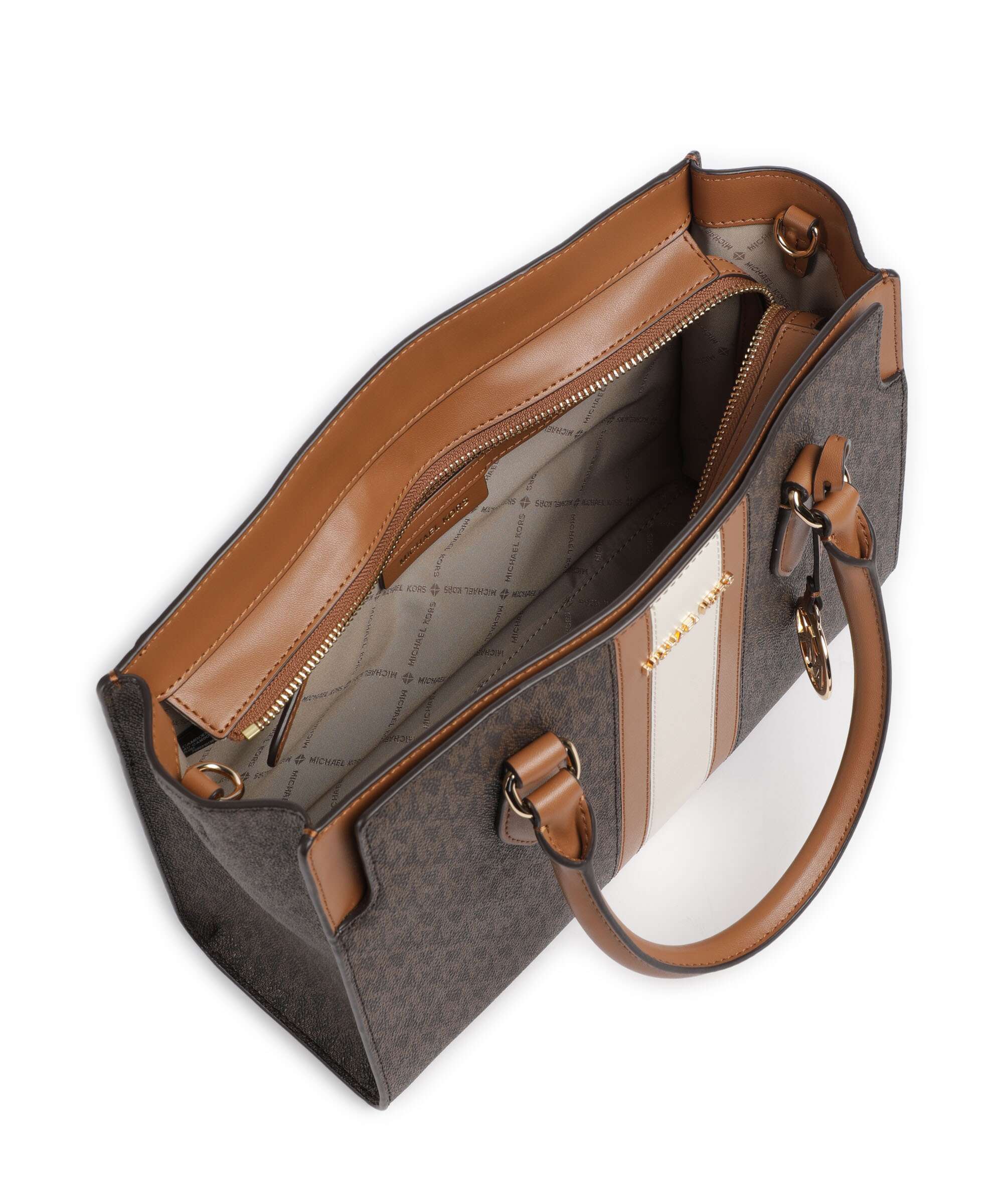 Michael Kors Becca Medium Torebka brown/acorn - Image 6