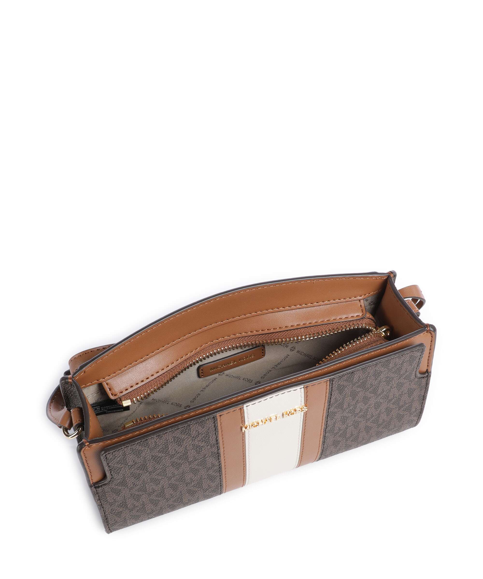 Michael Kors Becca Small Torba przez ramię brown/acorn - Image 6