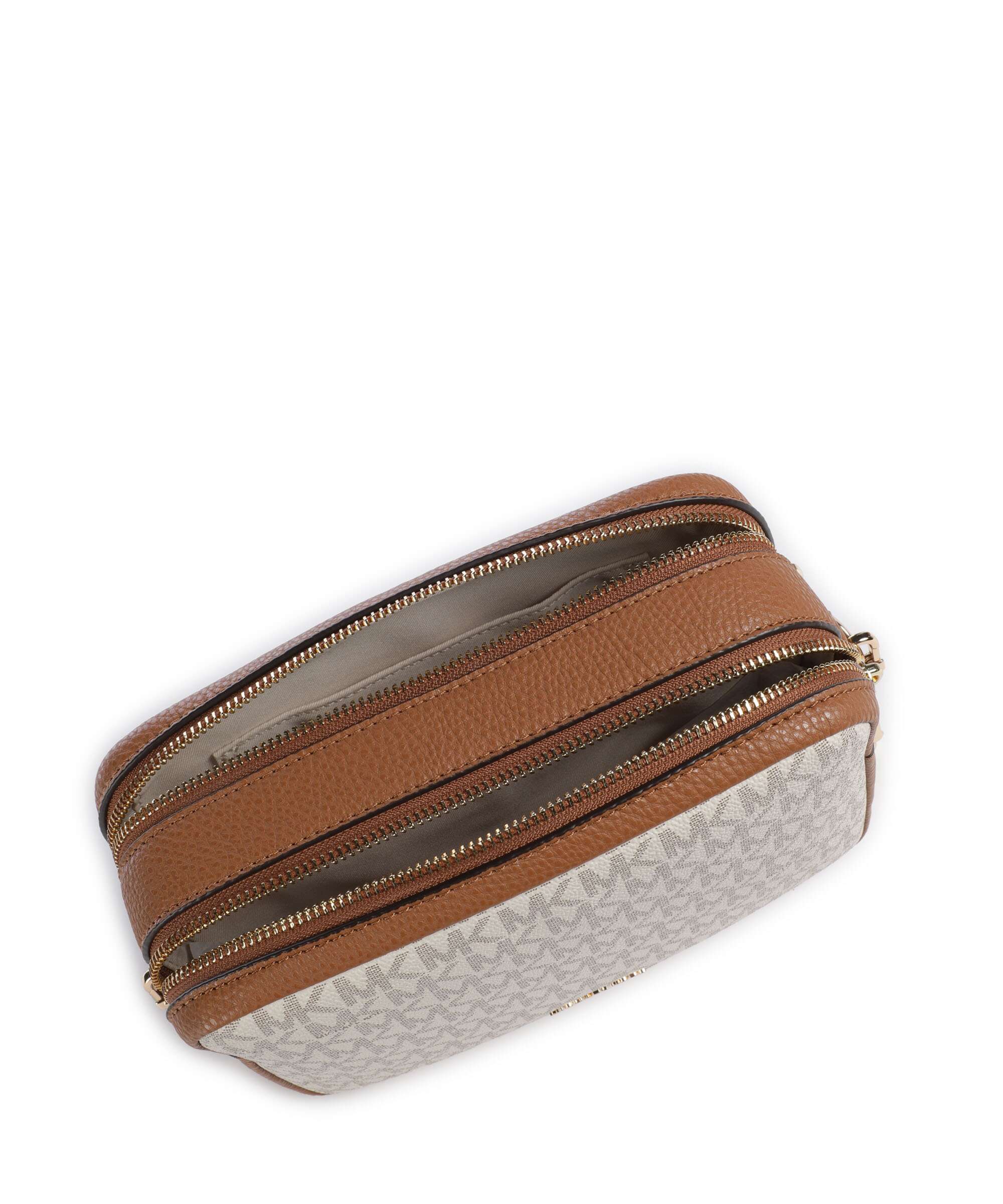 Michael Kors Bryant Medium Torba przez ramię vanilla/acorn - Image 6