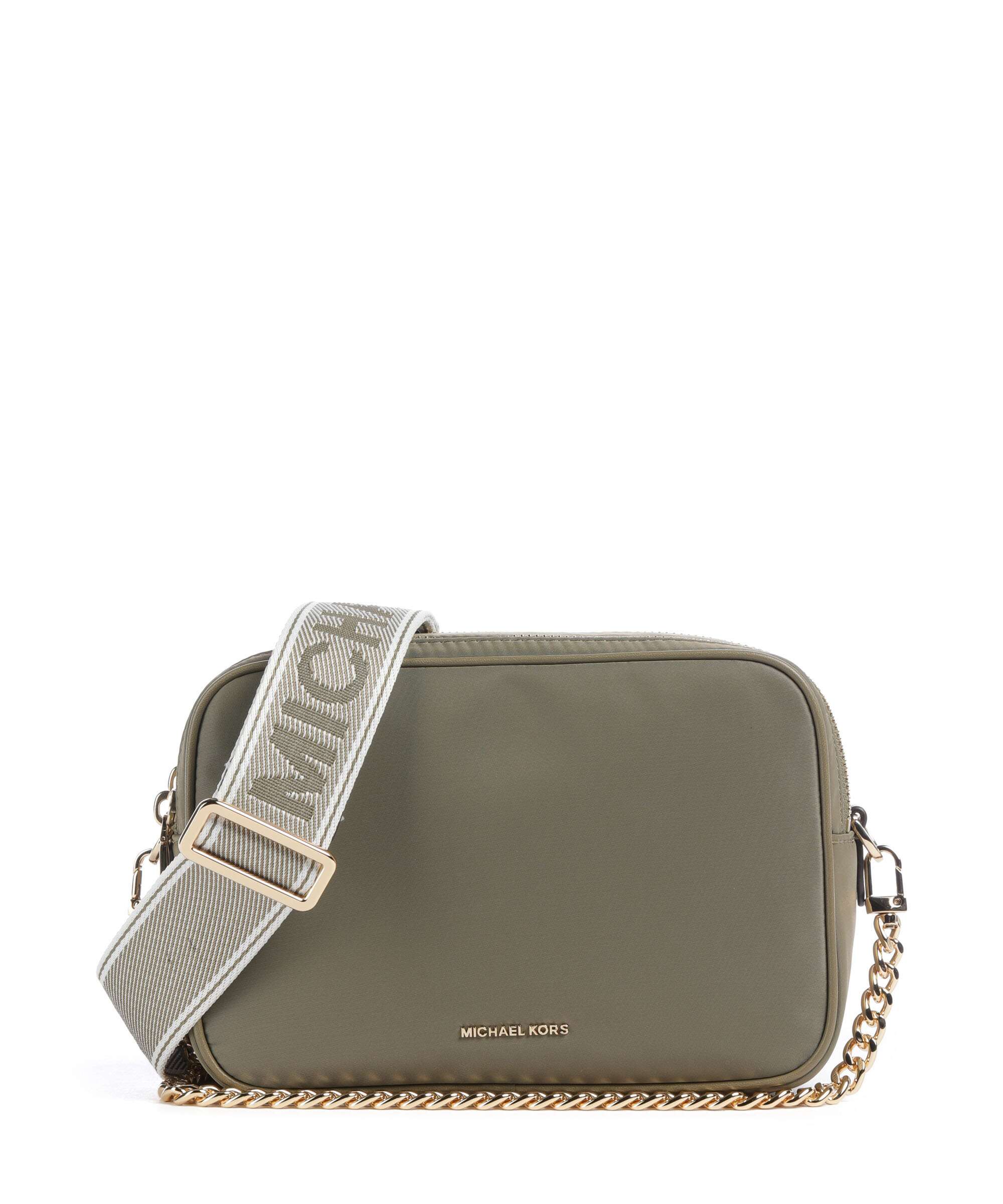 Michael Kors Bryant Medium Torba przez ramię safari green