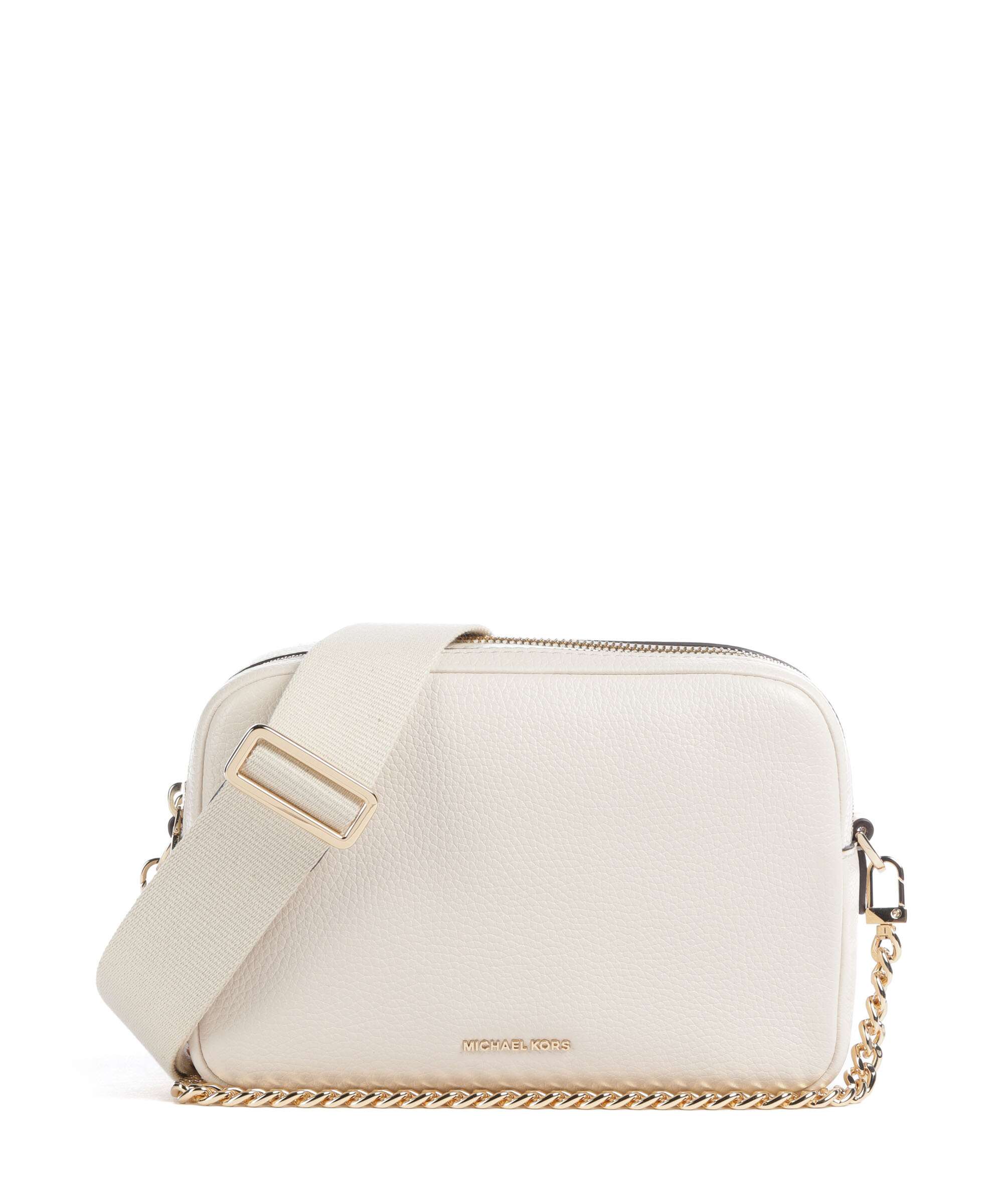 Michael Kors Bryant Medium Torba przez ramię light cream