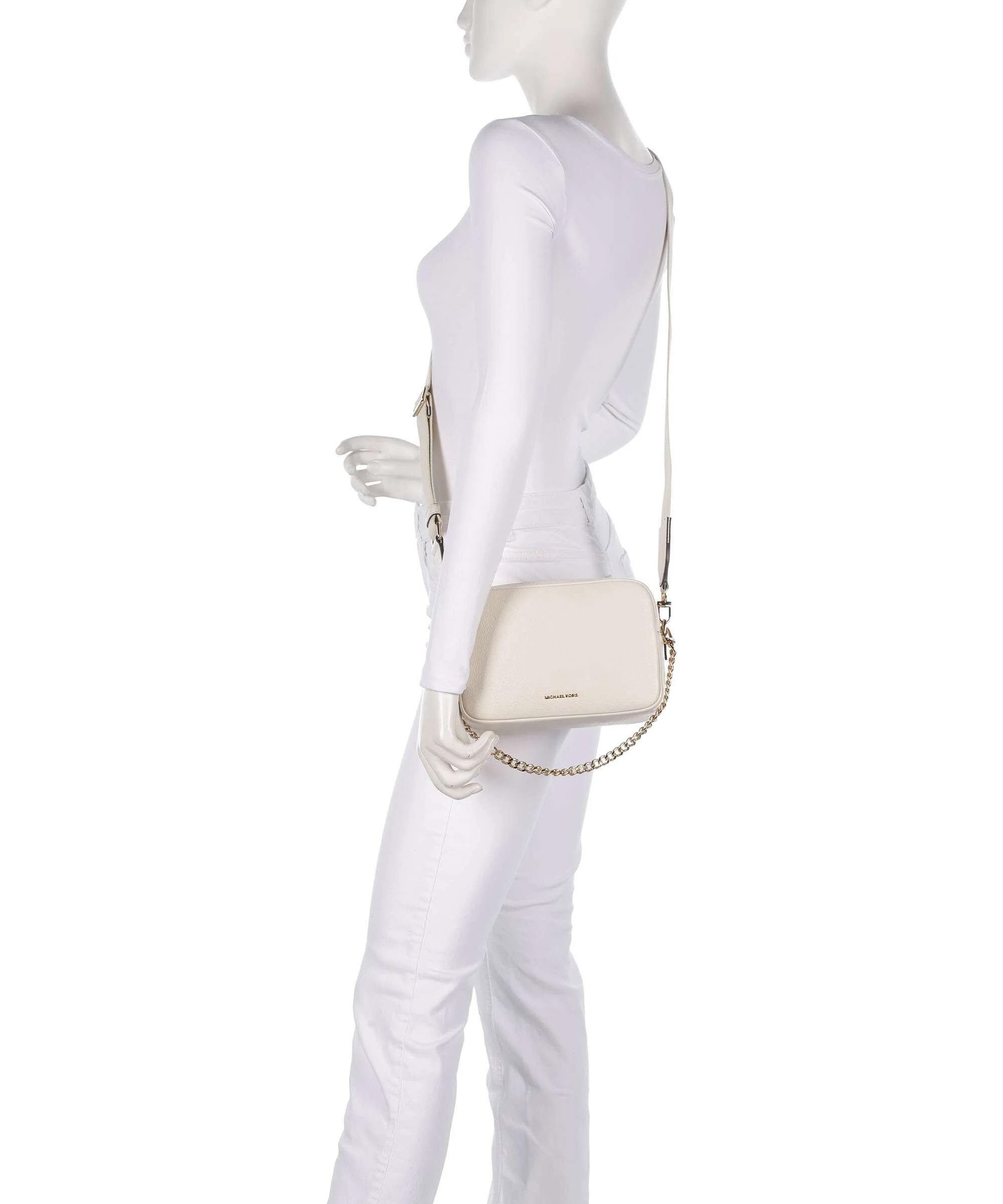 Michael Kors Bryant Medium Torba przez ramię light cream - Image 3