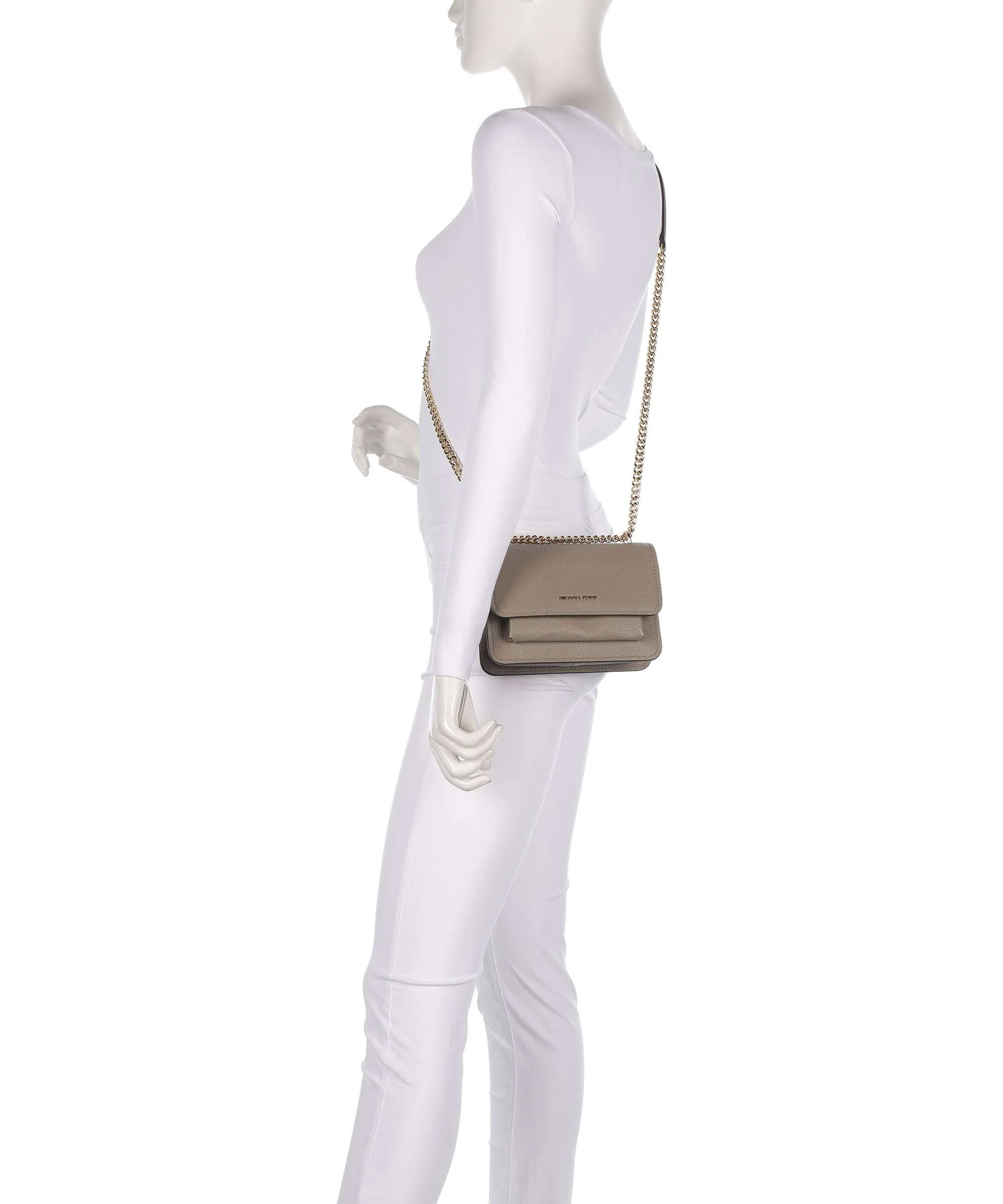 Michael Kors Claire Small Torba na ramię birch - Image 3