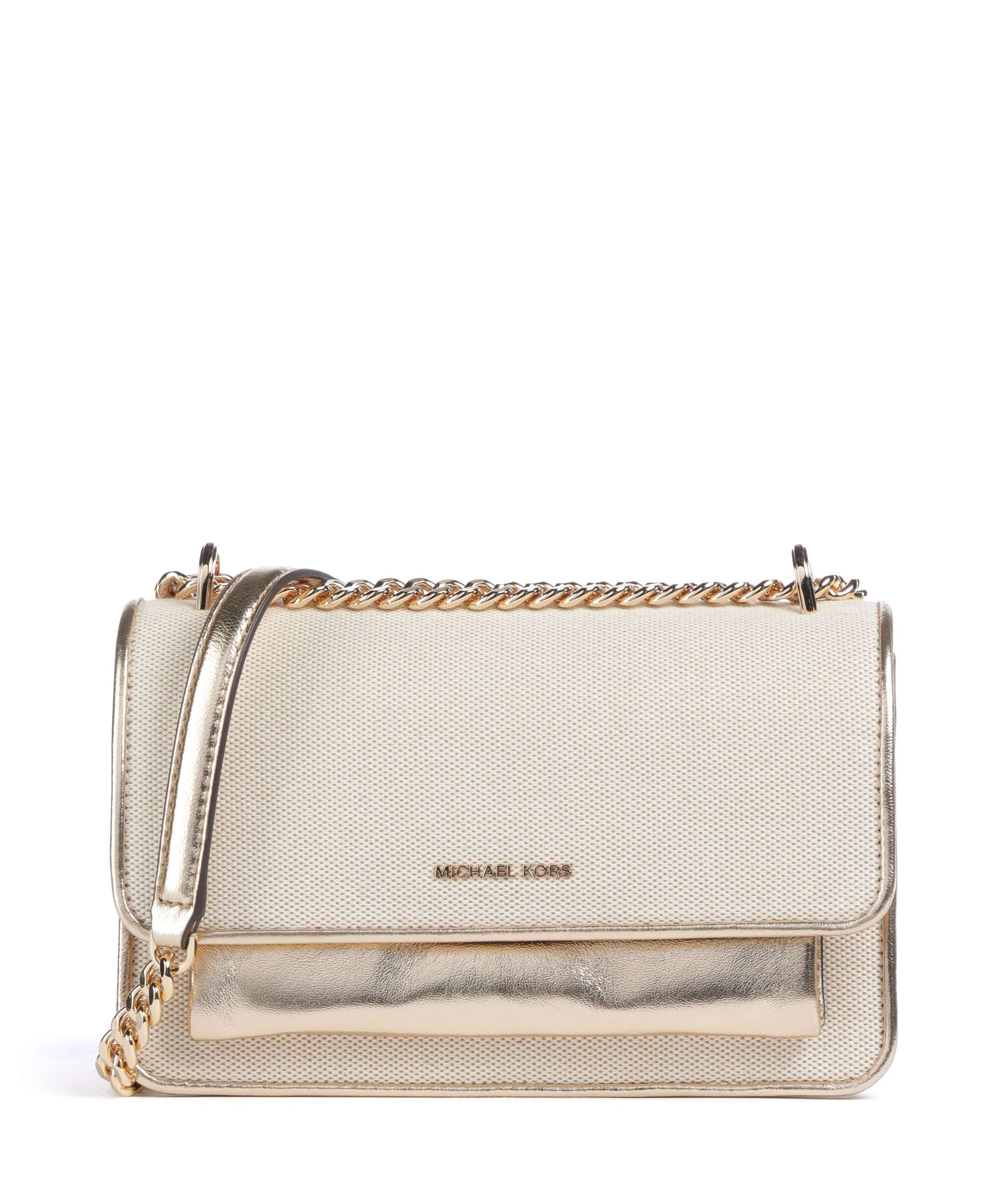 Michael Kors Claire Torba na ramię pale gold