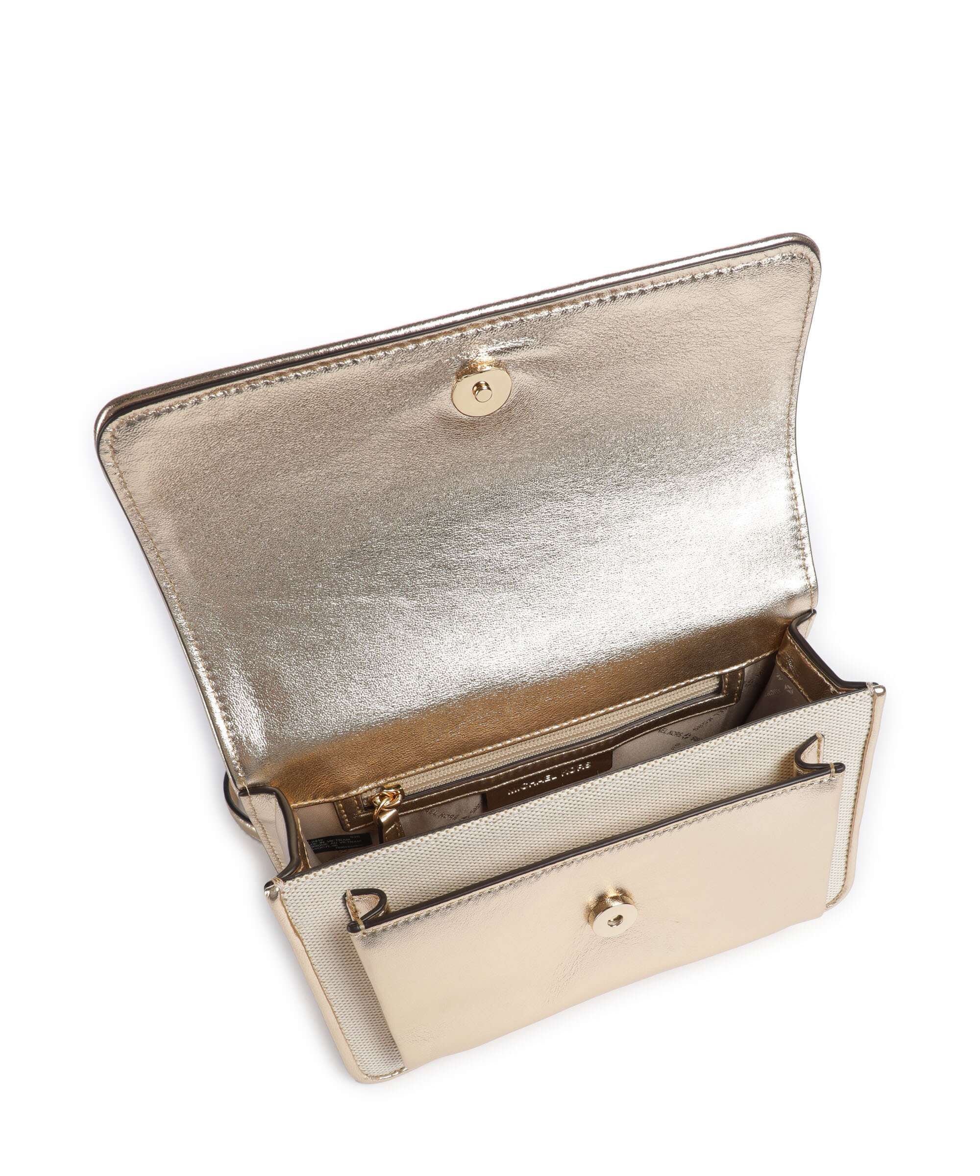 Michael Kors Claire Torba na ramię pale gold - Image 7