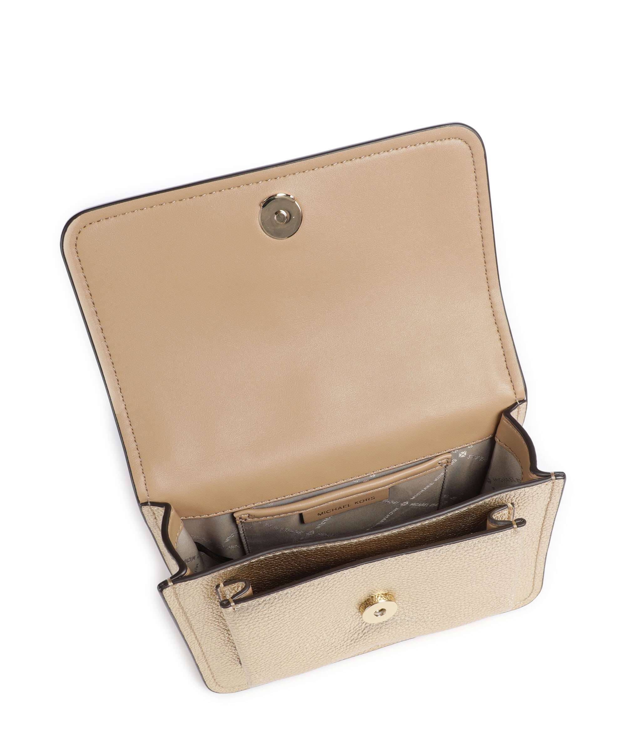 Michael Kors Claire Torba na ramię pale gold - Image 7