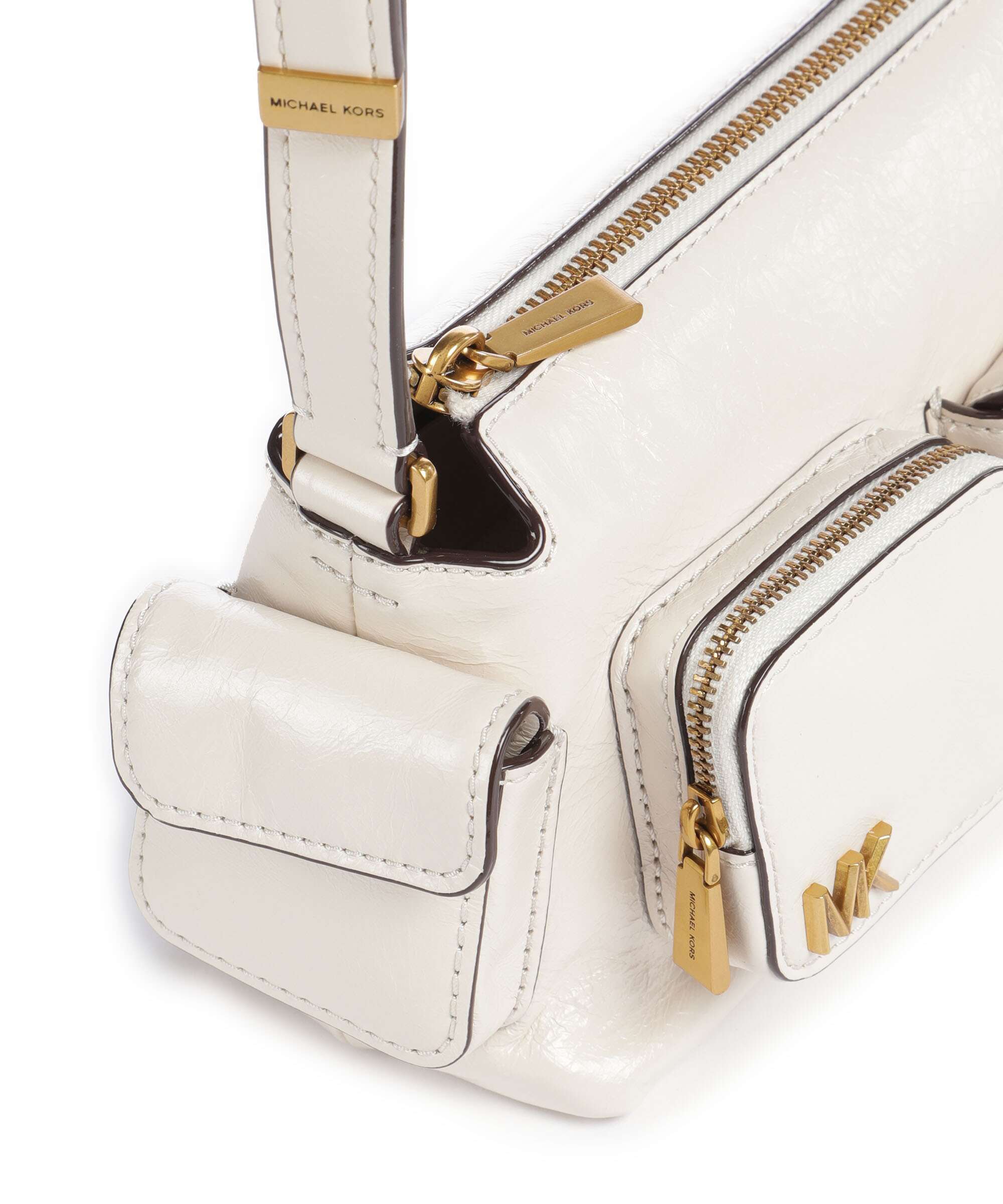 Michael Kors Dakota Small Torba przez ramię light cream - Image 4