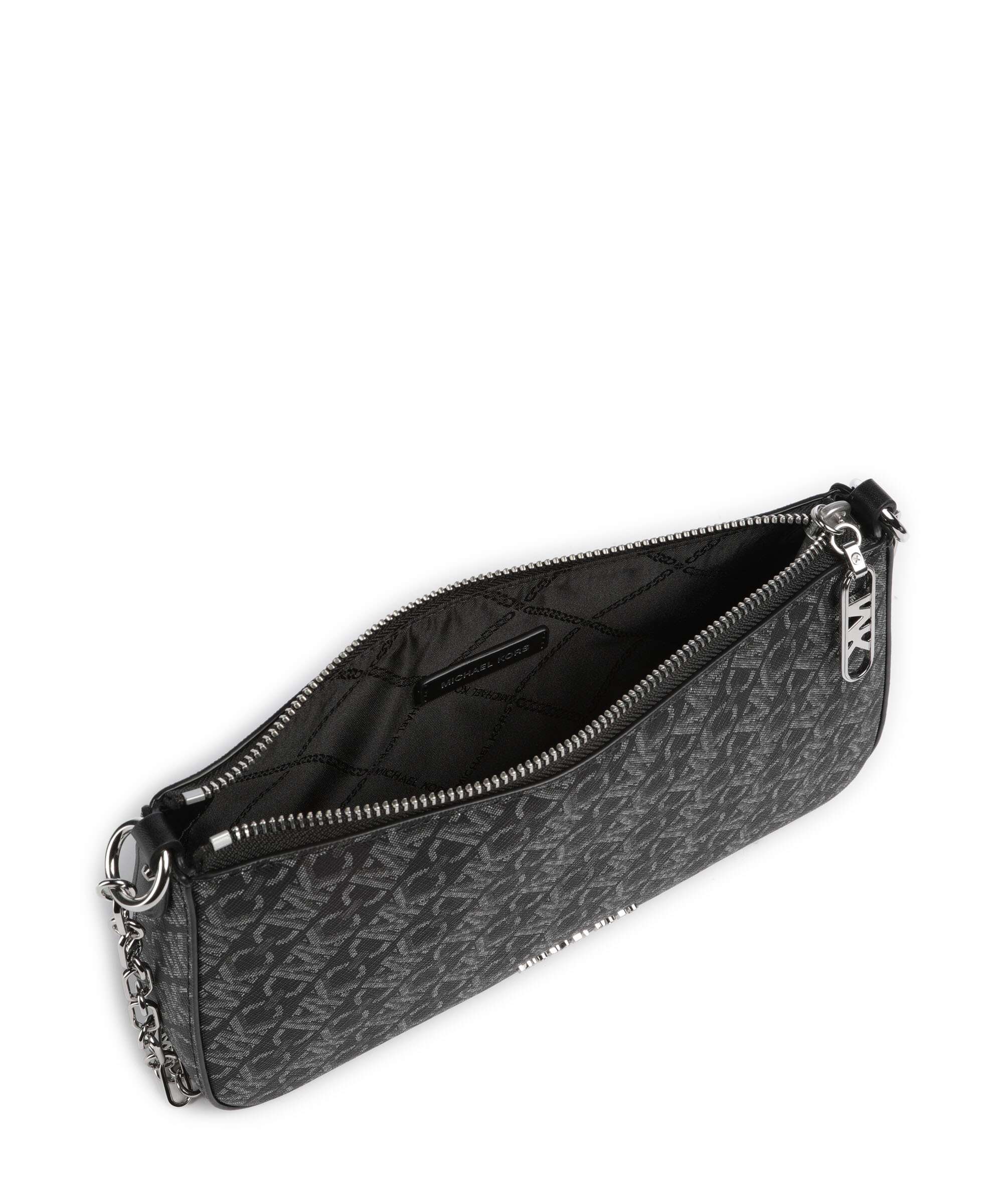 Michael Kors Empire Torba na ramię black/silver - Image 6