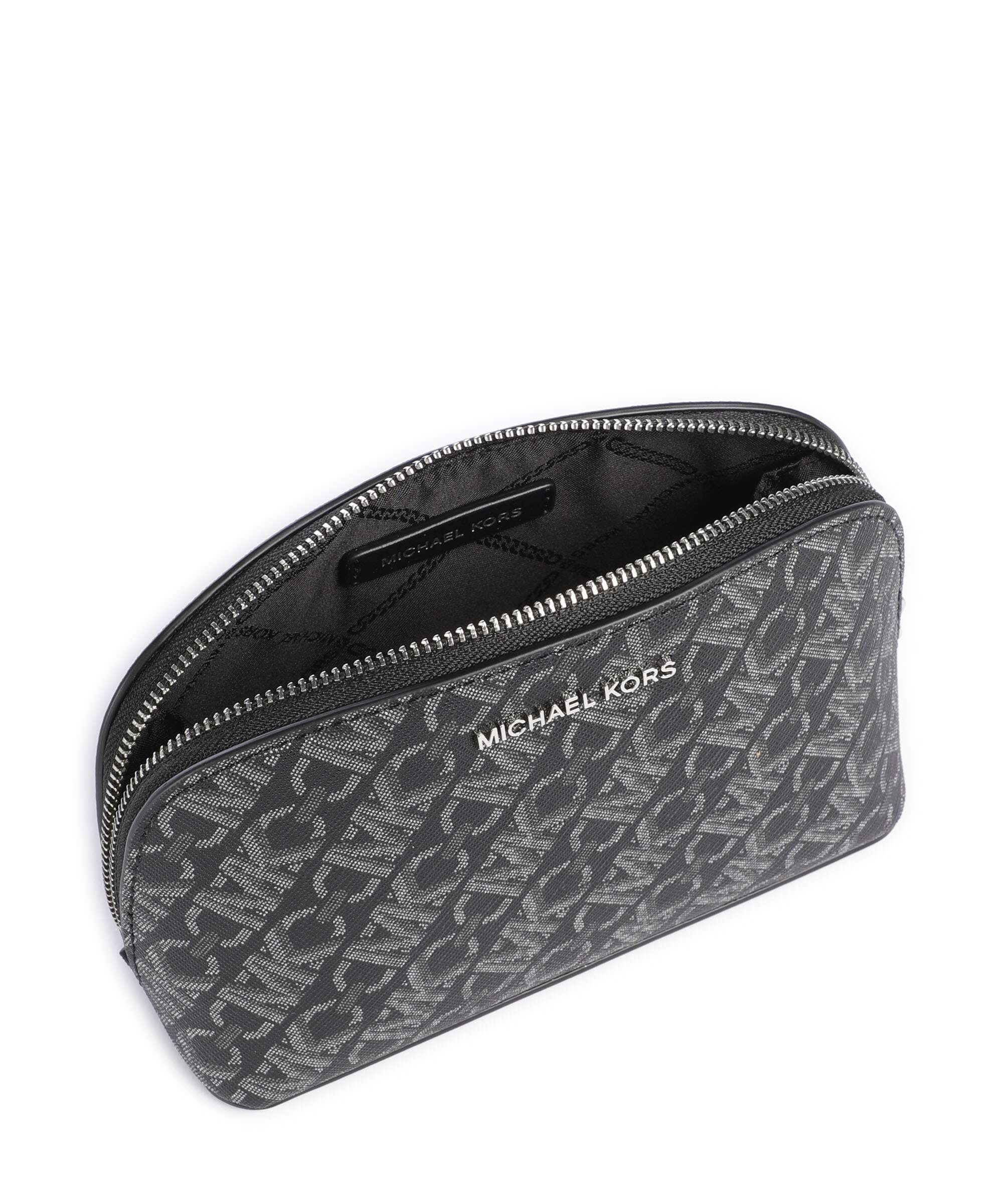 Michael Kors Empire Torby na kosmetyki black/silver - Image 4
