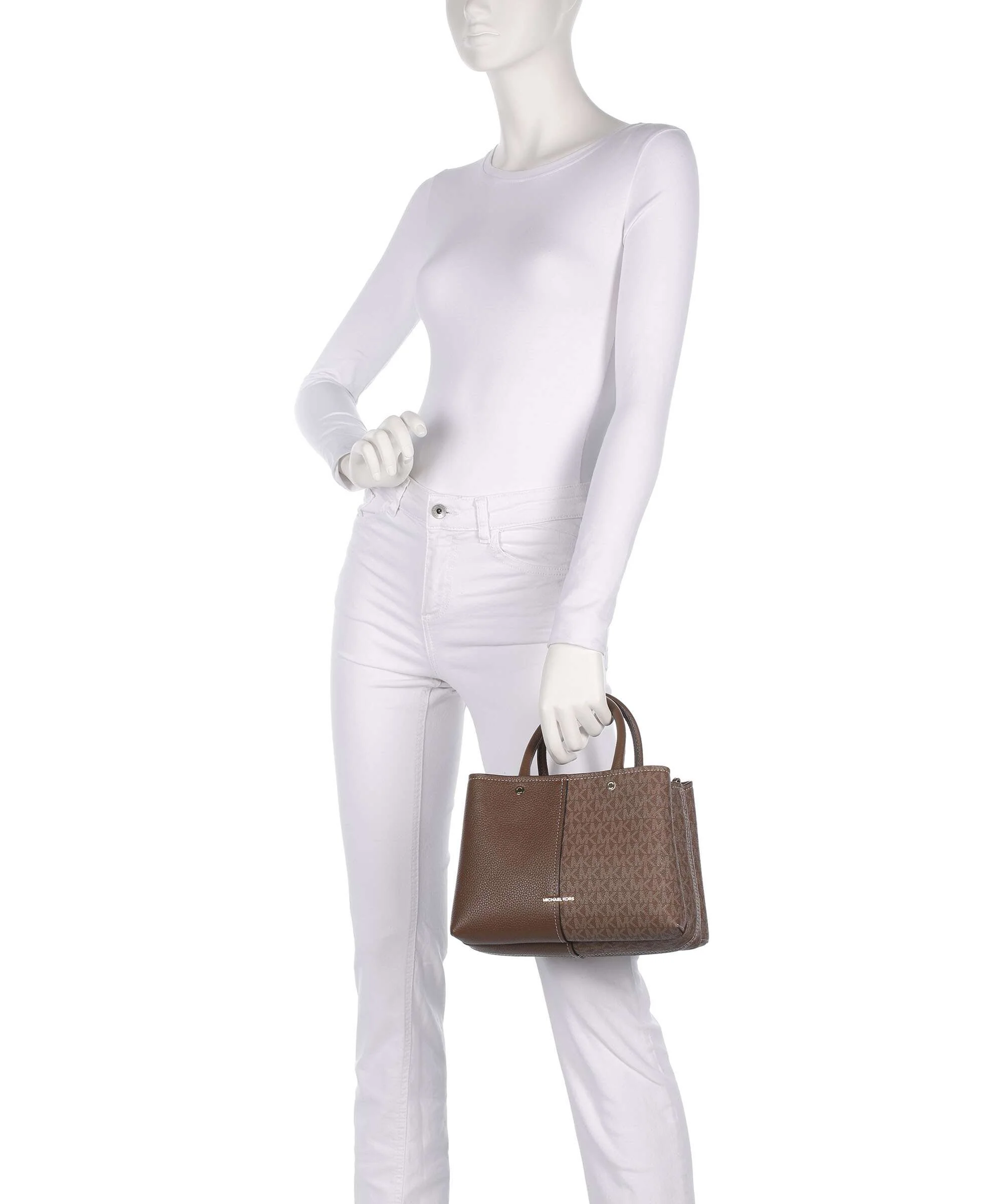 Michael Kors Flora Medium Torebka dark caramel - Image 3