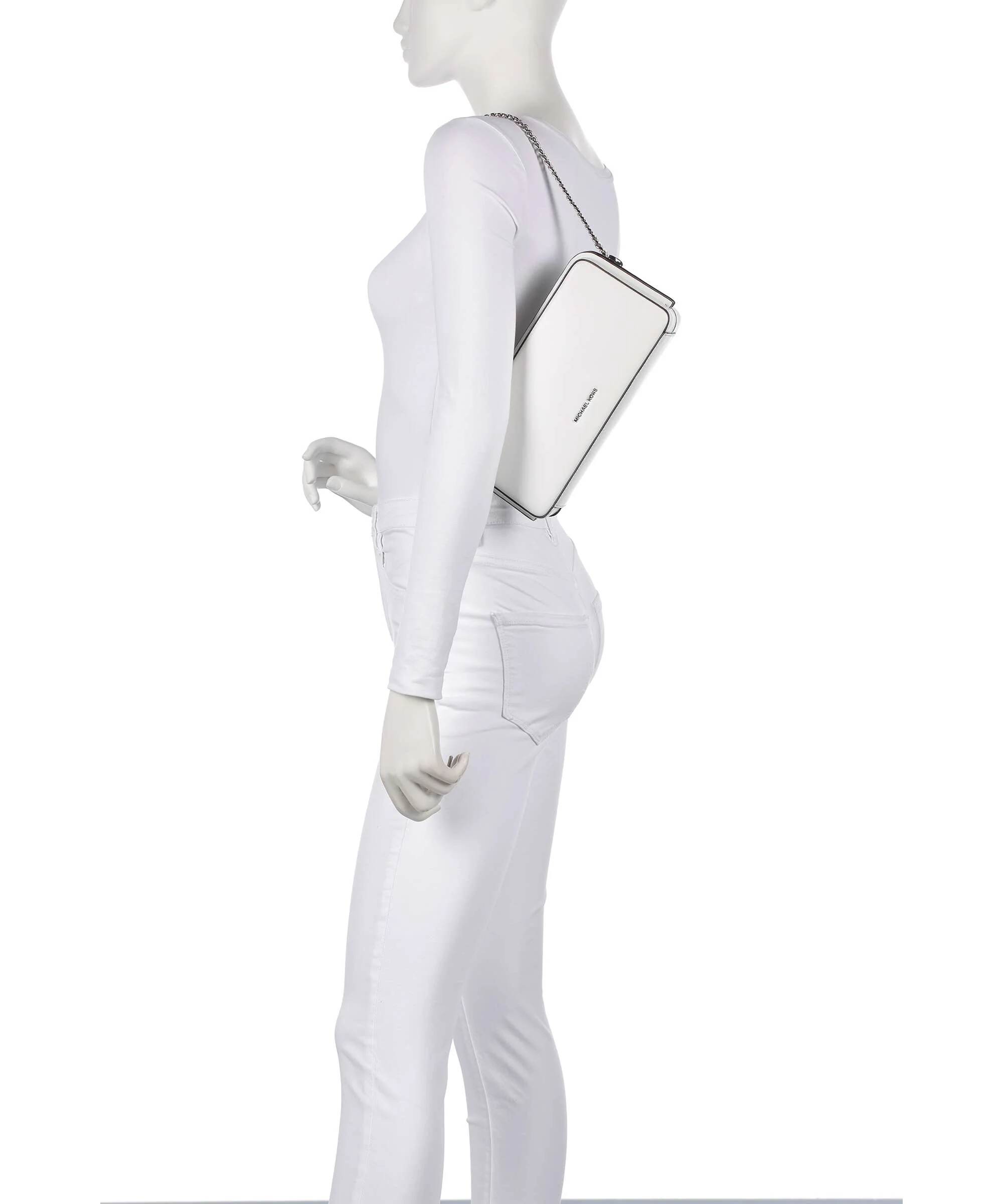 Michael Kors Goldie Torba na ramię optic white - Image 3