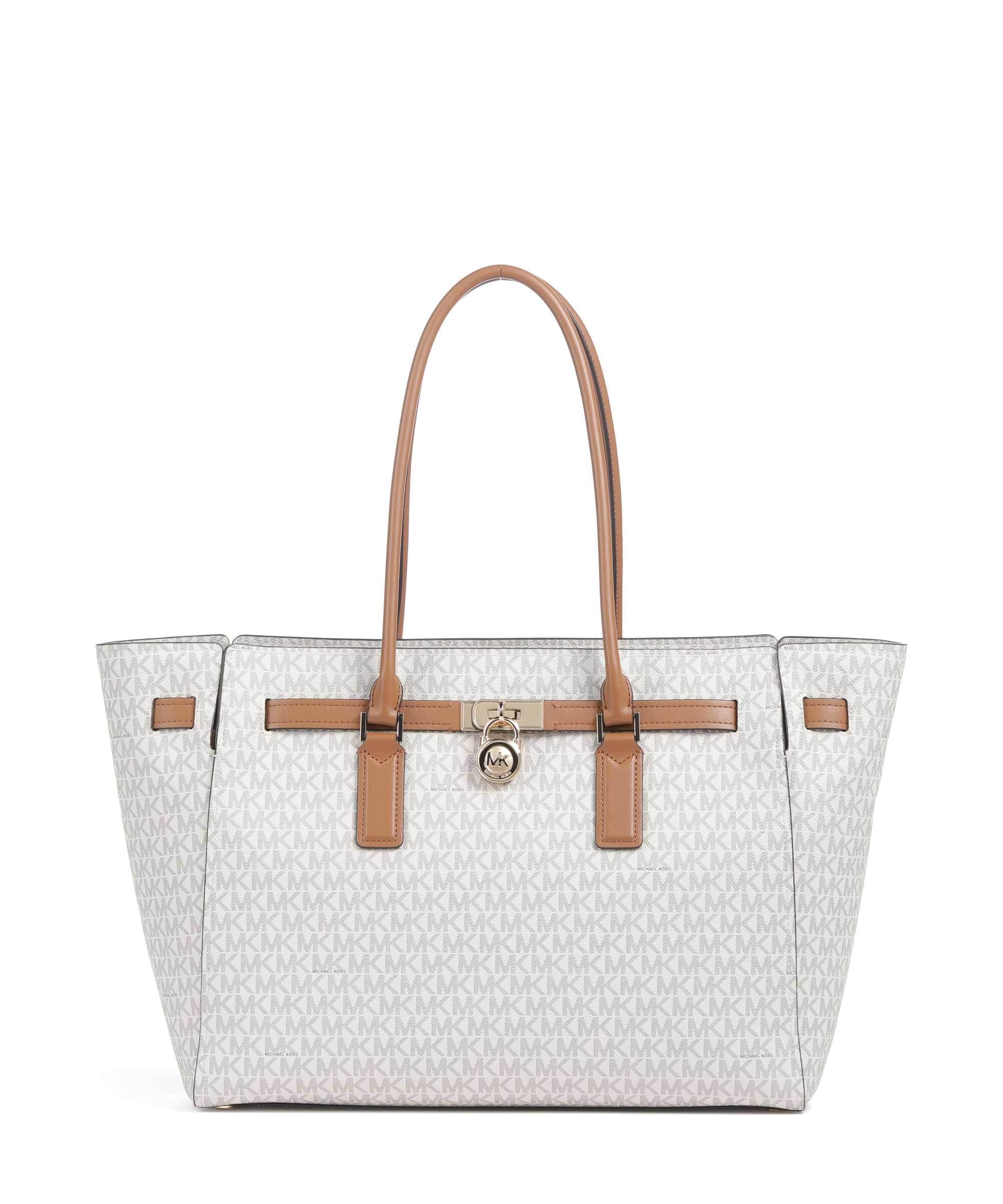 Michael Kors Hamilton Moderne Large Torba na zakupy vanilla/acorn