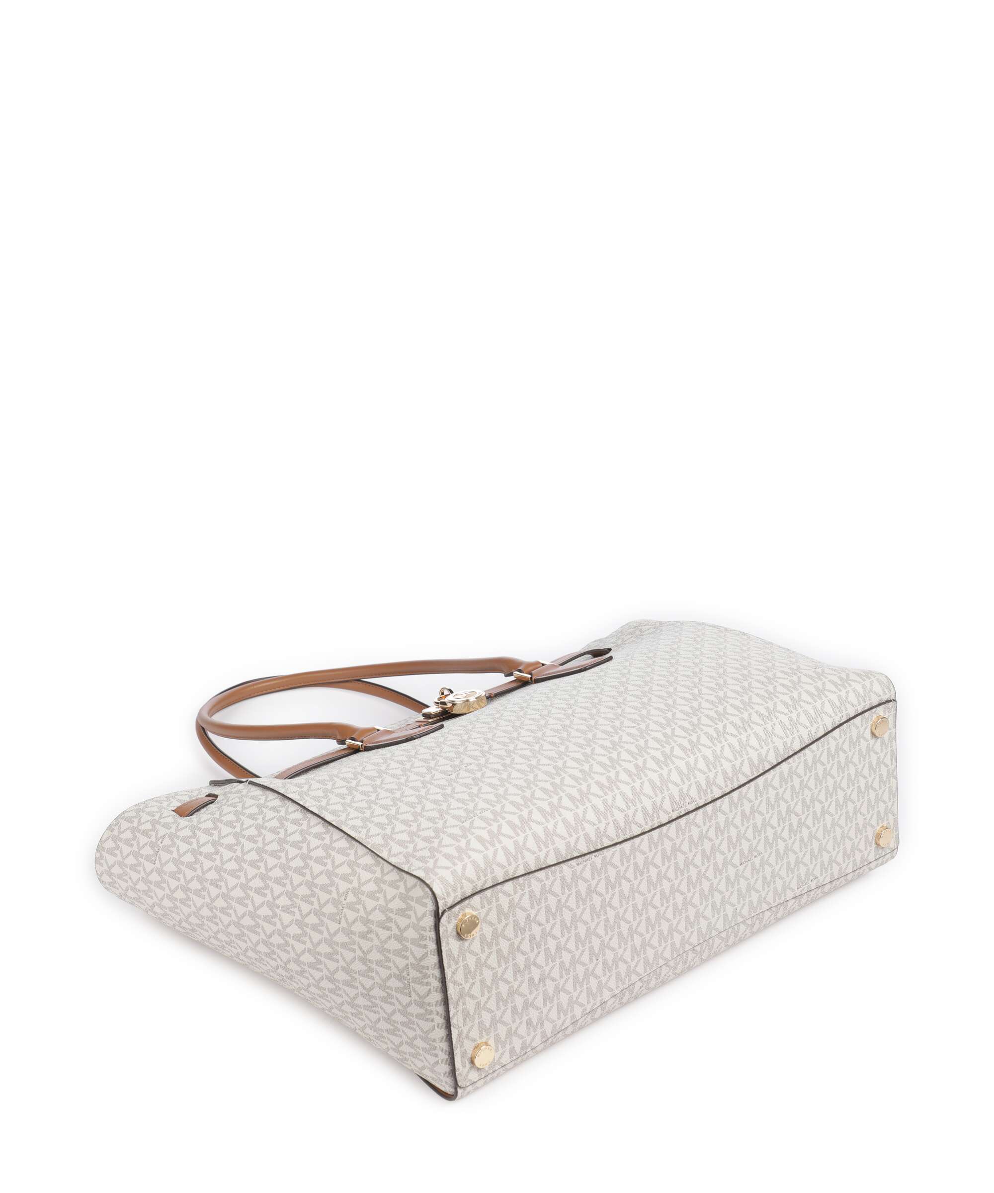 Michael Kors Hamilton Moderne Large Torba na zakupy vanilla/acorn - Image 5