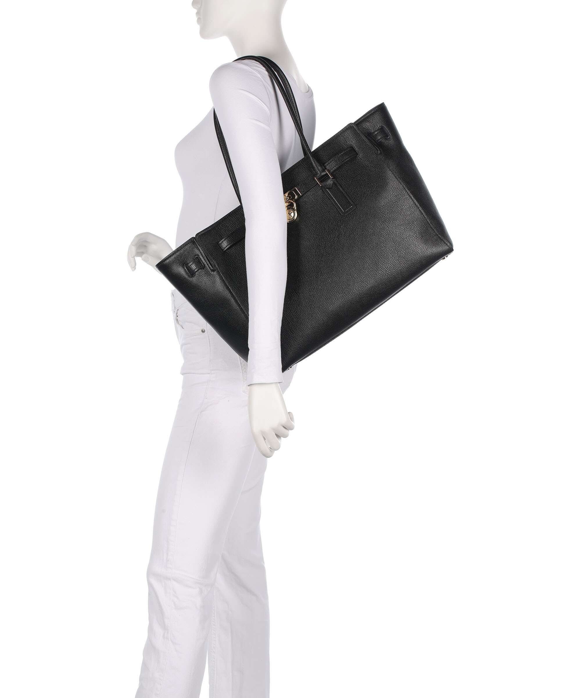 Michael Kors Hamilton Moderne Large Torba na zakupy black - Image 3