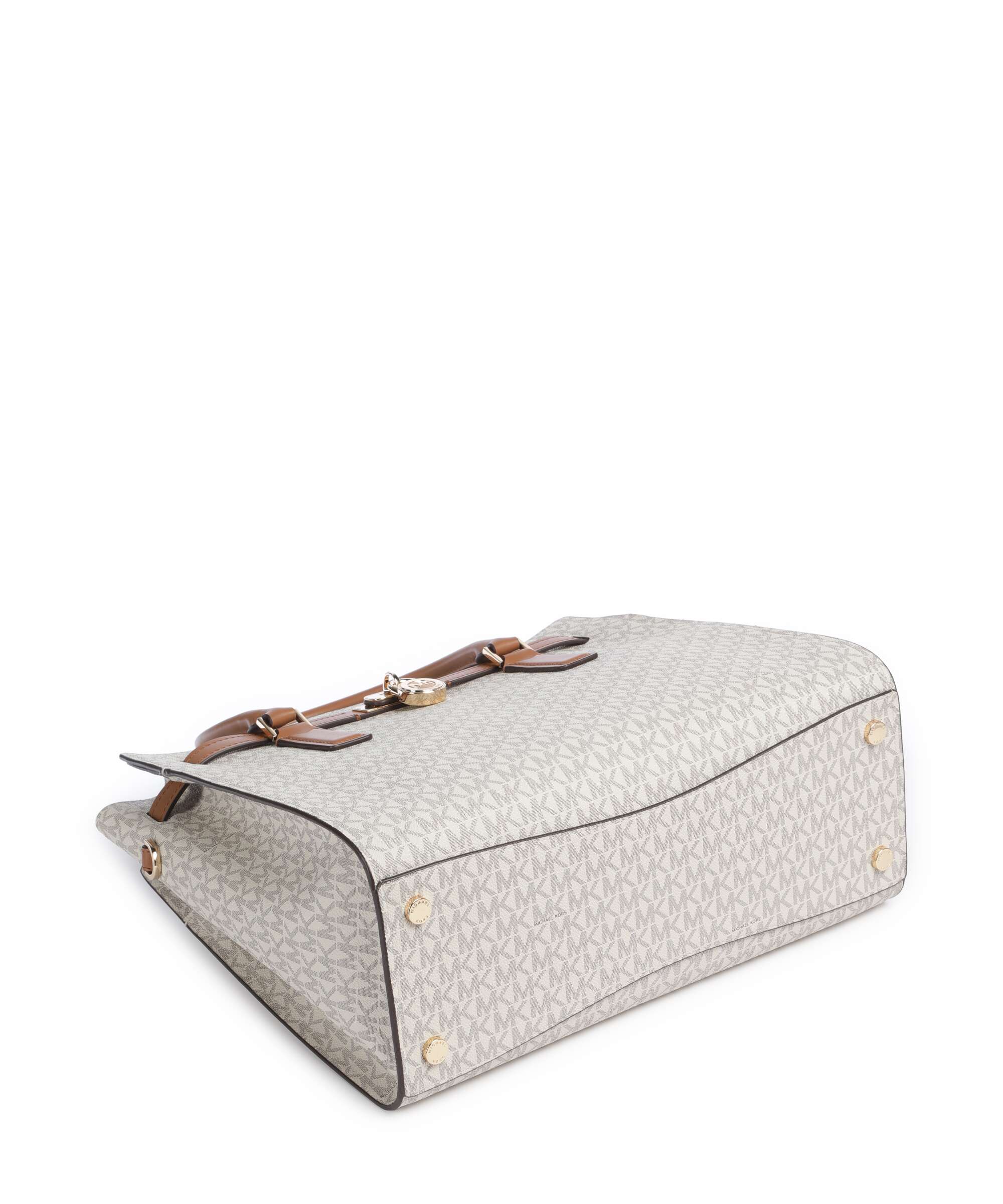 Michael Kors Hamilton Moderne Large Torebka vanilla/acorn - Image 4