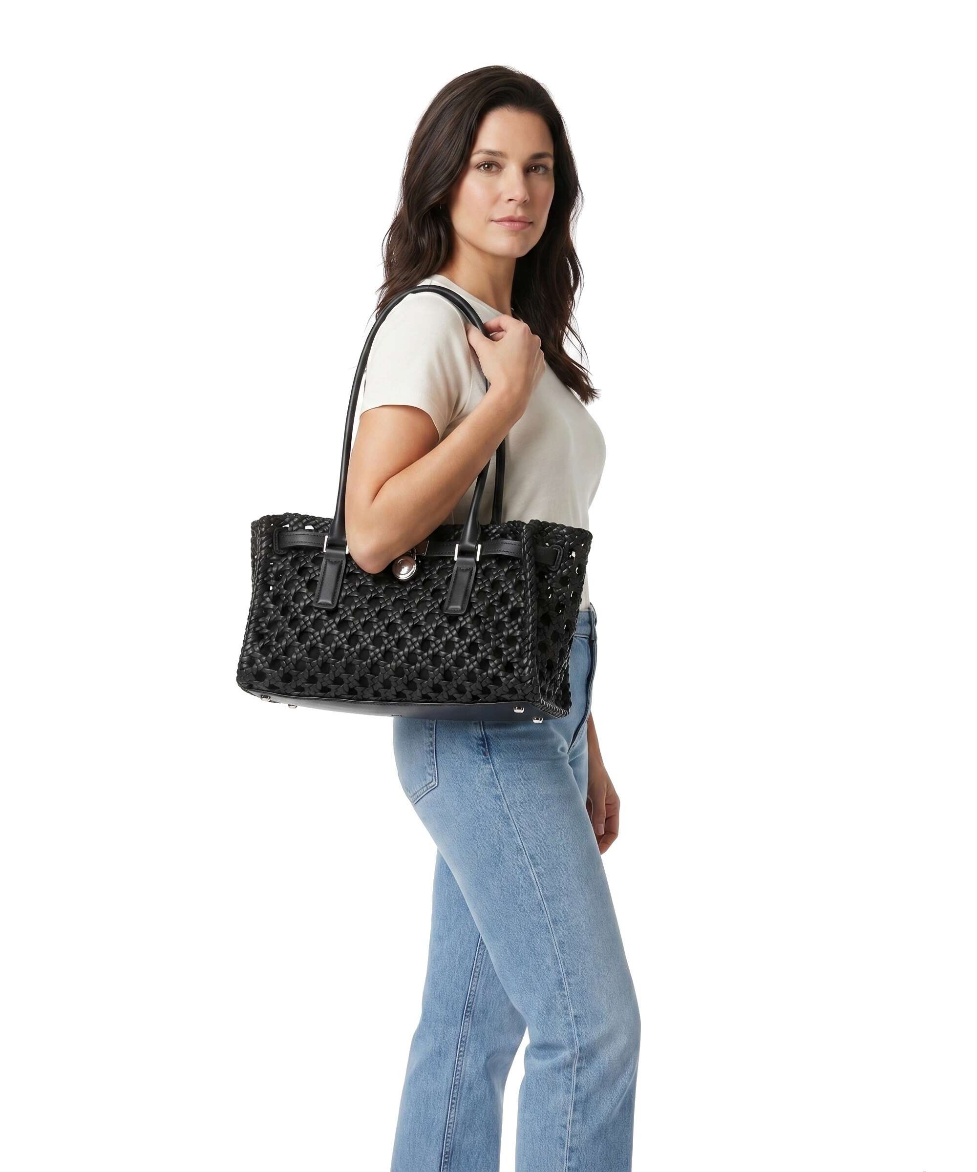 Michael Kors Hamilton Moderne Small Torba na ramię black - Image 3