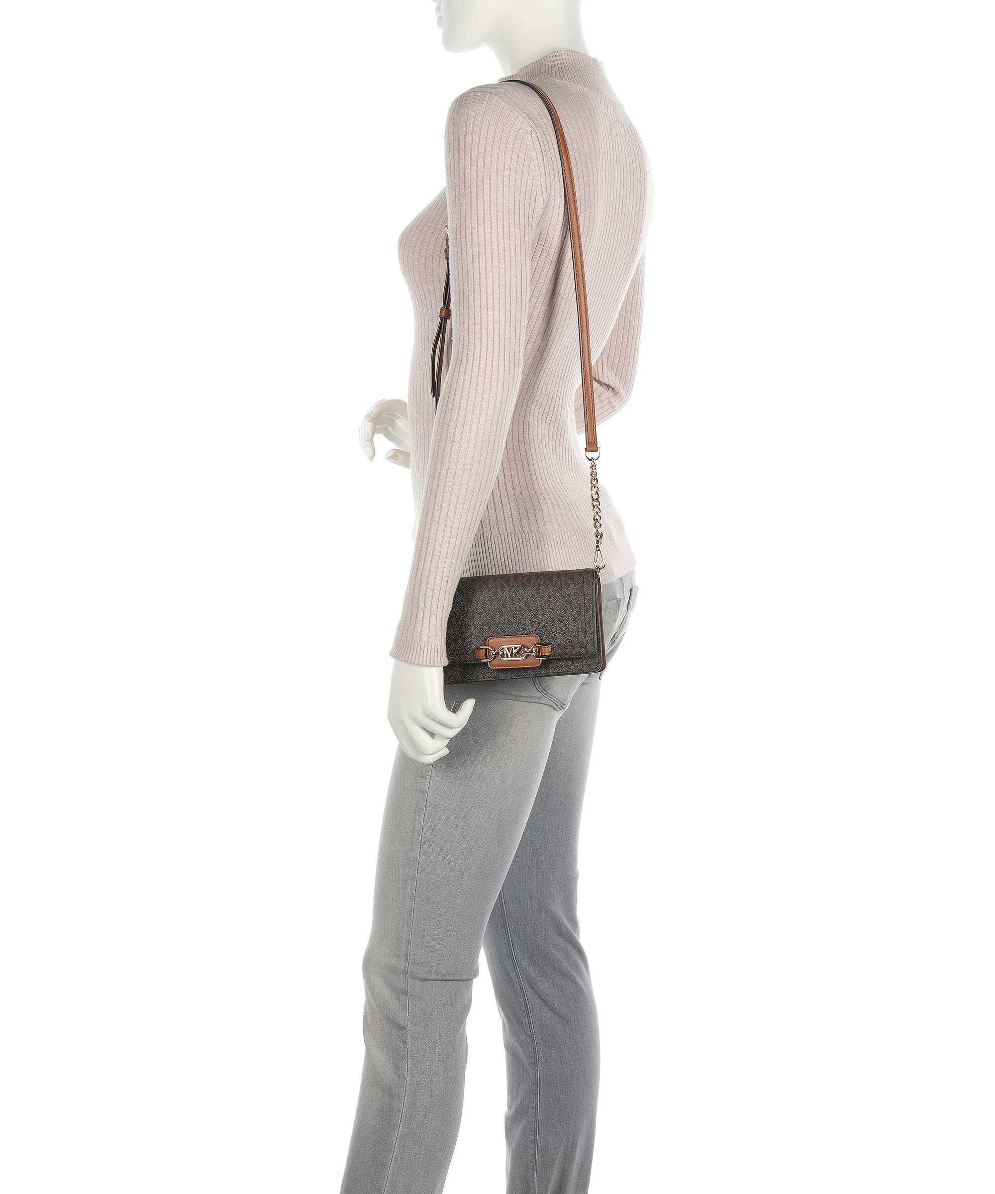 Michael Kors Heather Portfel brown/acorn - Image 3